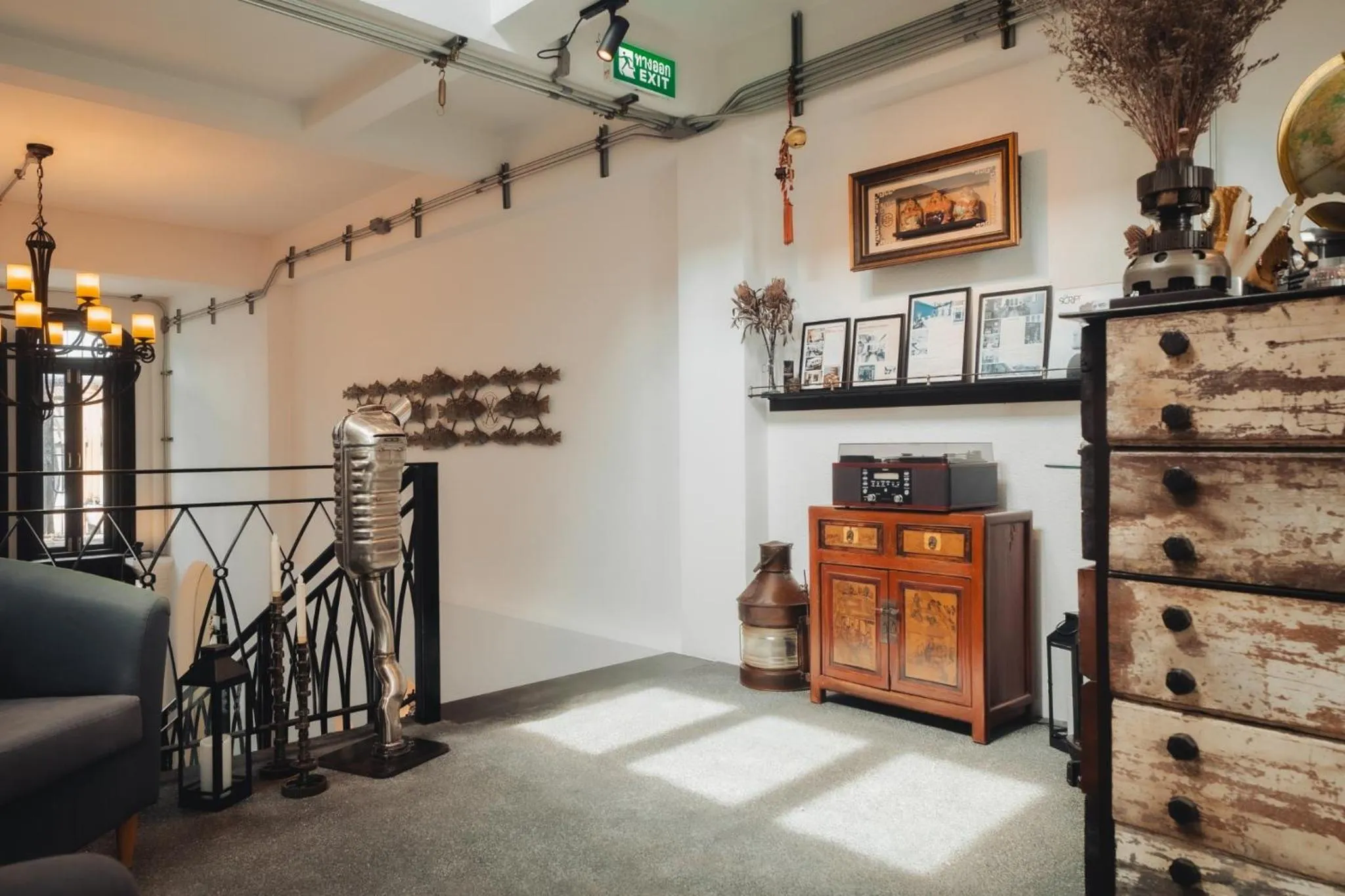 Lobby or reception in Xinlor House - Phuket Old Town