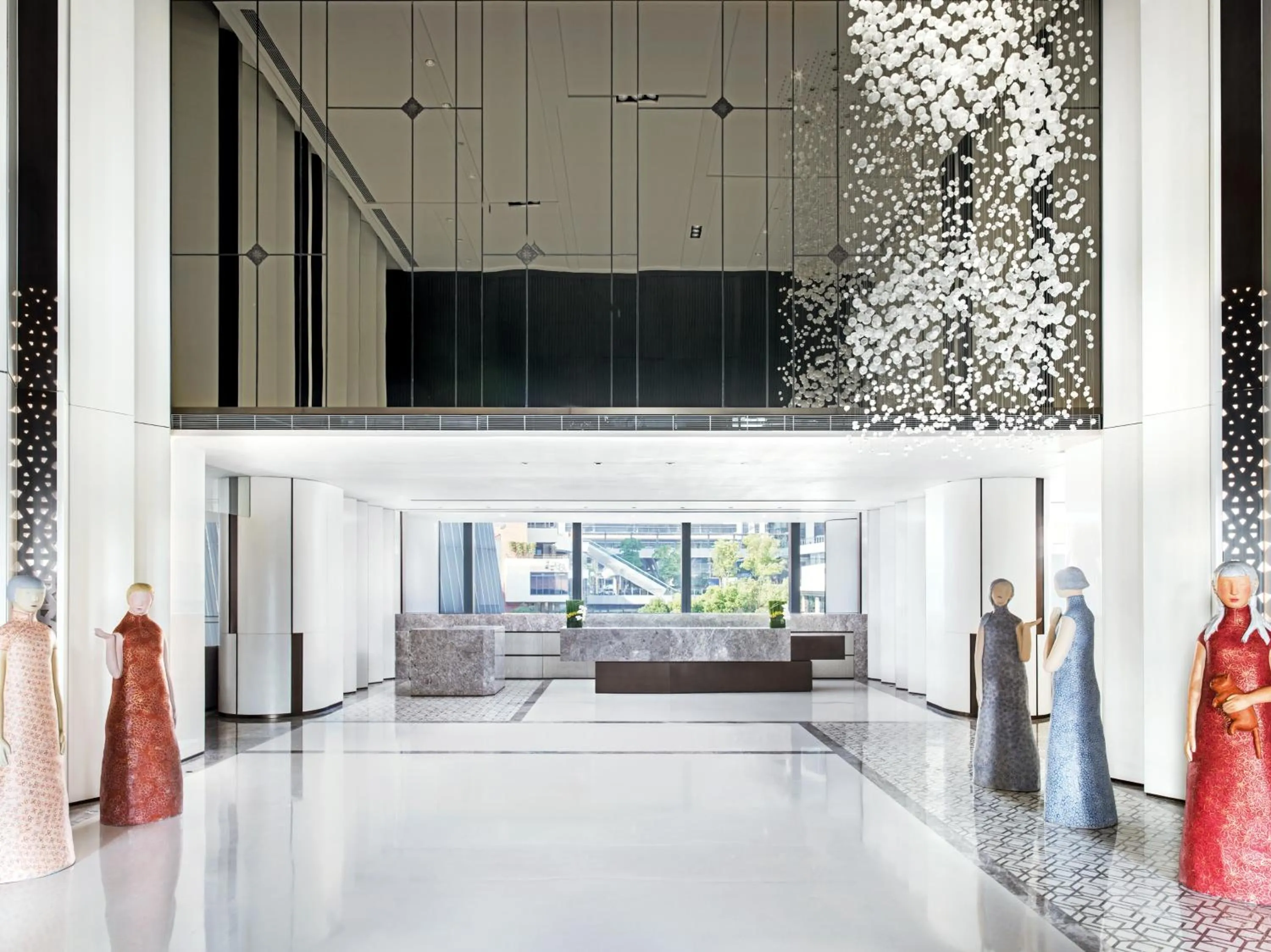 Lobby or reception in Cordis Shanghai Hongqiao (Langham Hospitality Group)