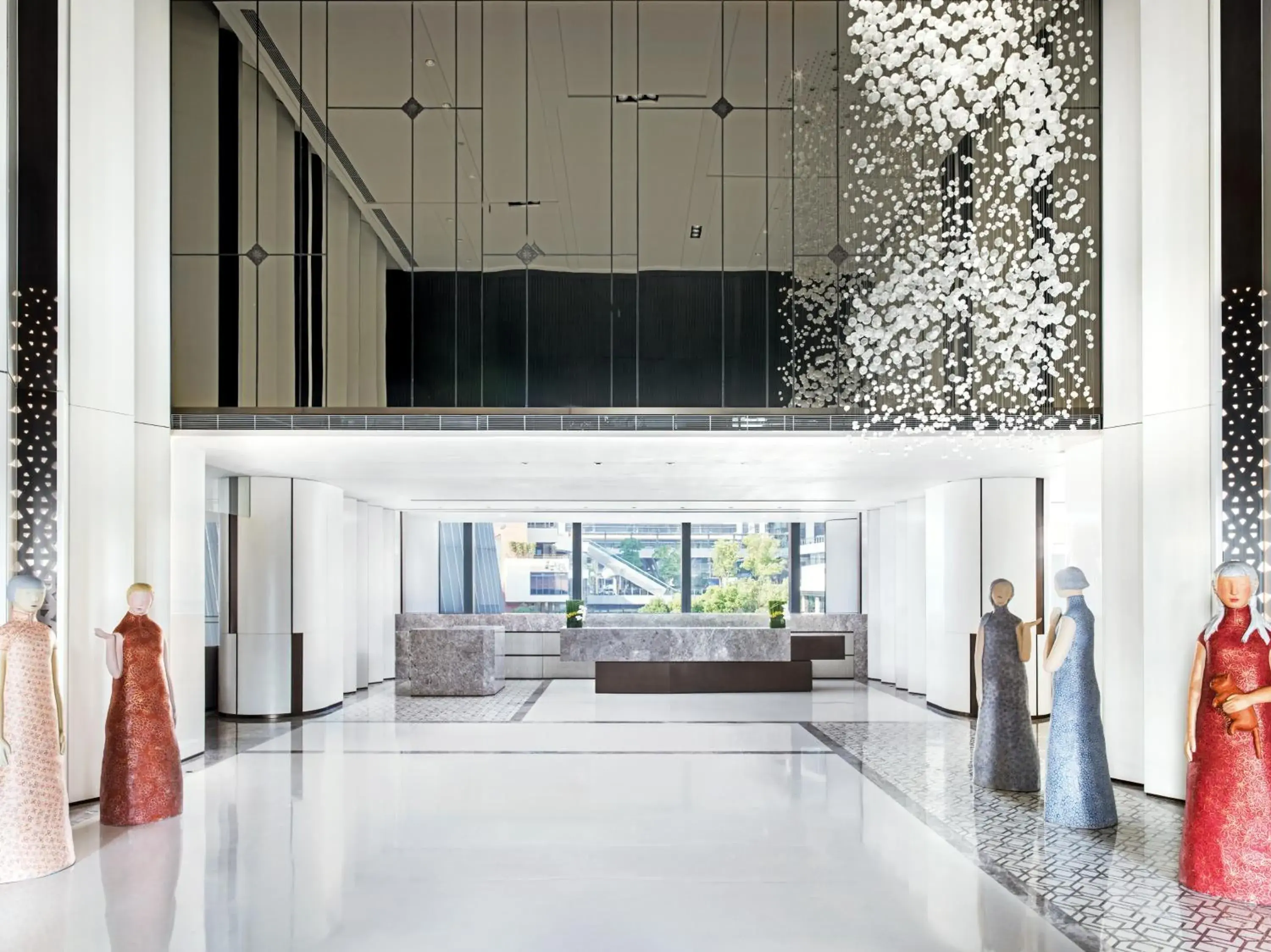 Lobby or reception in Cordis Shanghai Hongqiao (Langham Hospitality Group) Lobby or reception in Cordis Shanghai Hongqiao (Langham Hospitality Group)