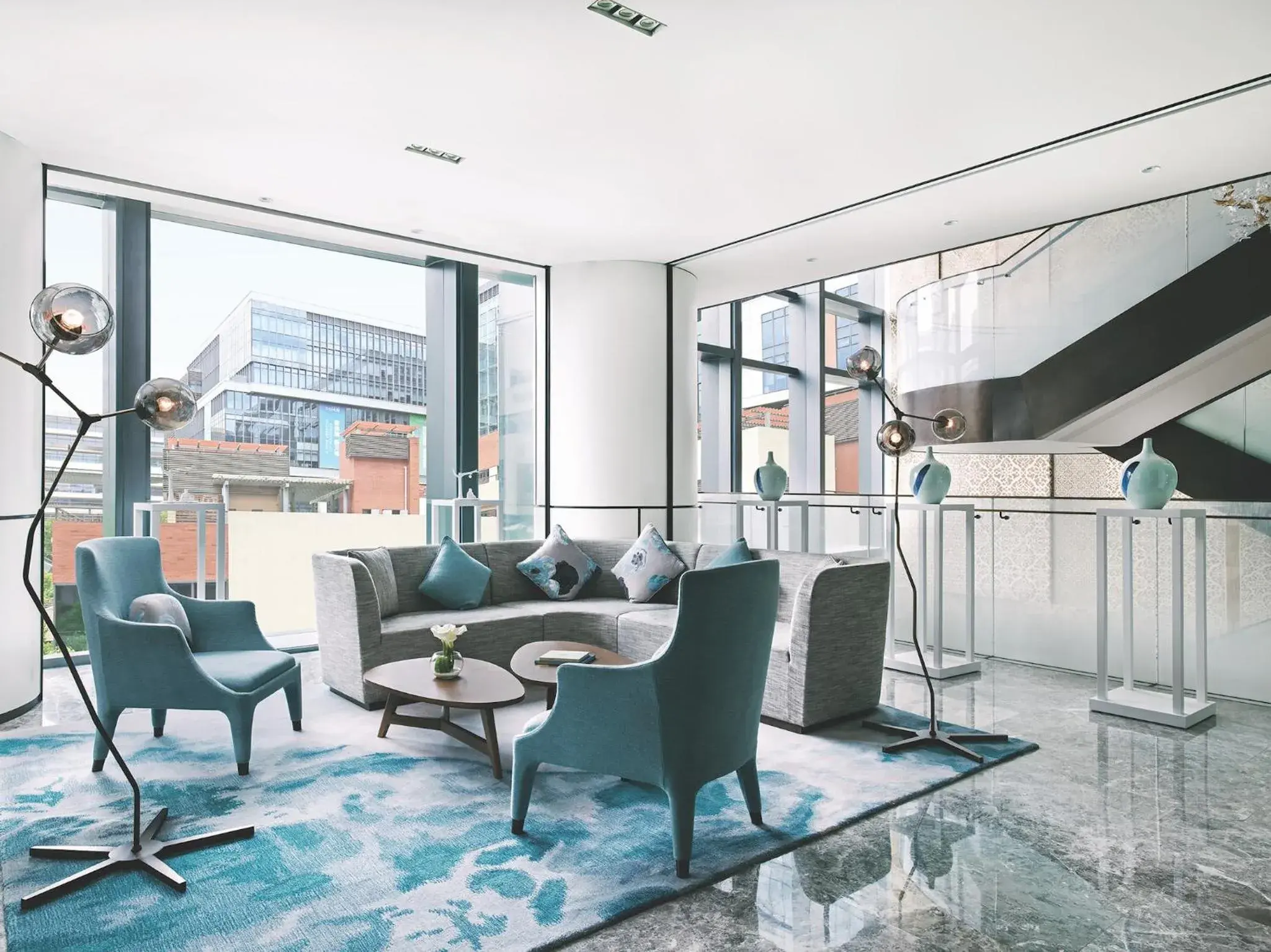 Lobby or reception in Cordis Shanghai Hongqiao (Langham Hospitality Group) Lobby or reception in Cordis Shanghai Hongqiao (Langham Hospitality Group)