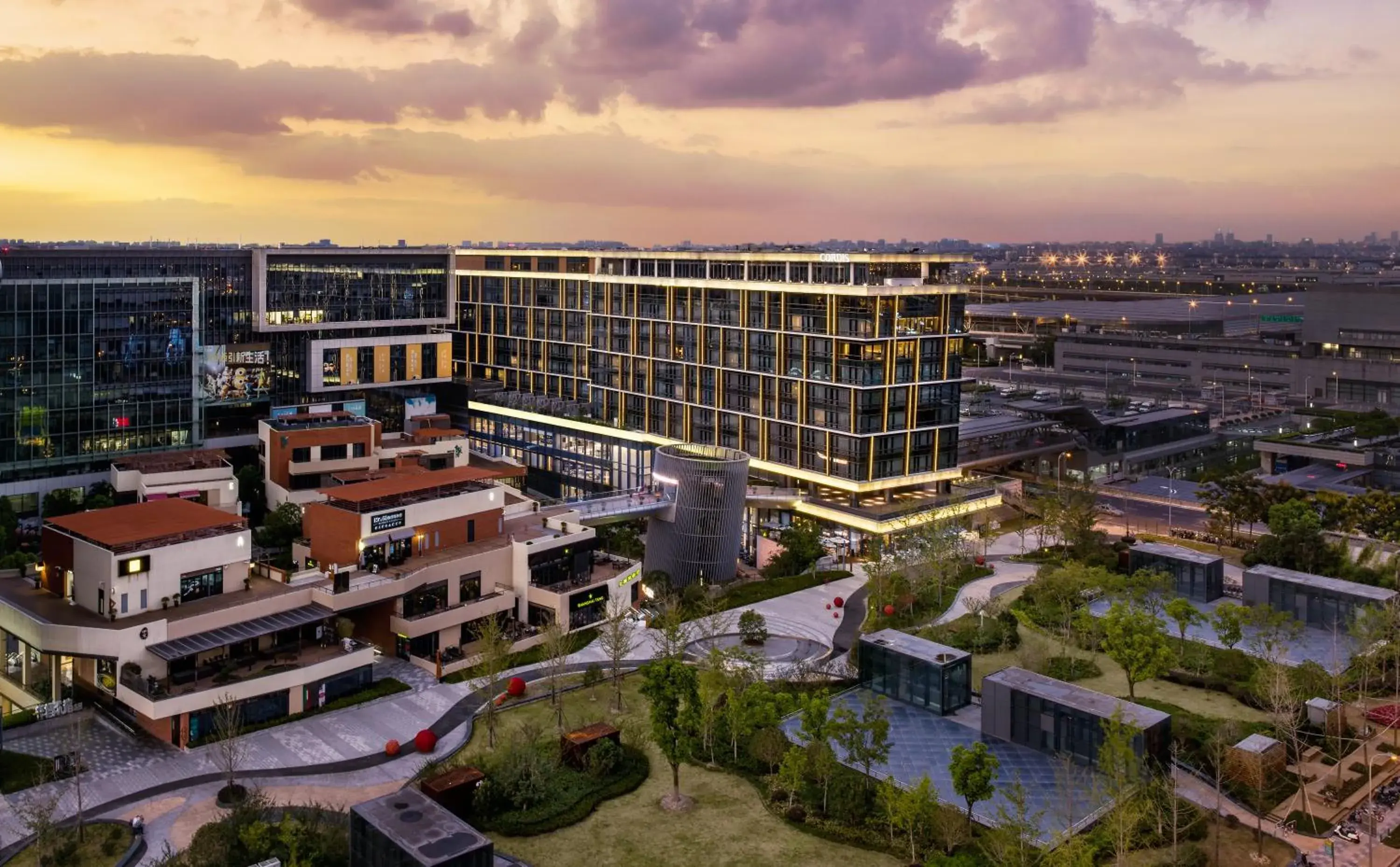 Bird's eye view in Cordis Shanghai Hongqiao (Langham Hospitality Group) Bird's eye view in Cordis Shanghai Hongqiao (Langham Hospitality Group)