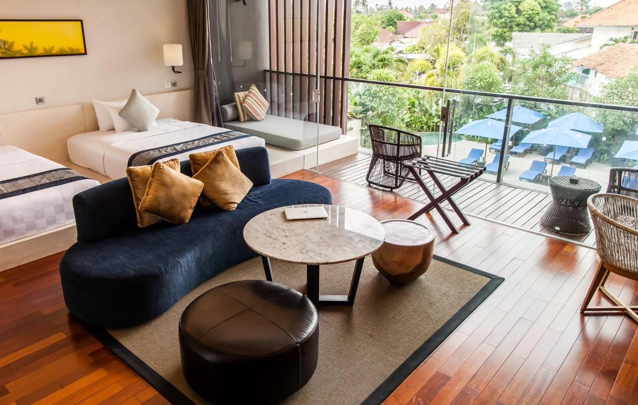 Bed in Suites by Watermark Hotel and Spa