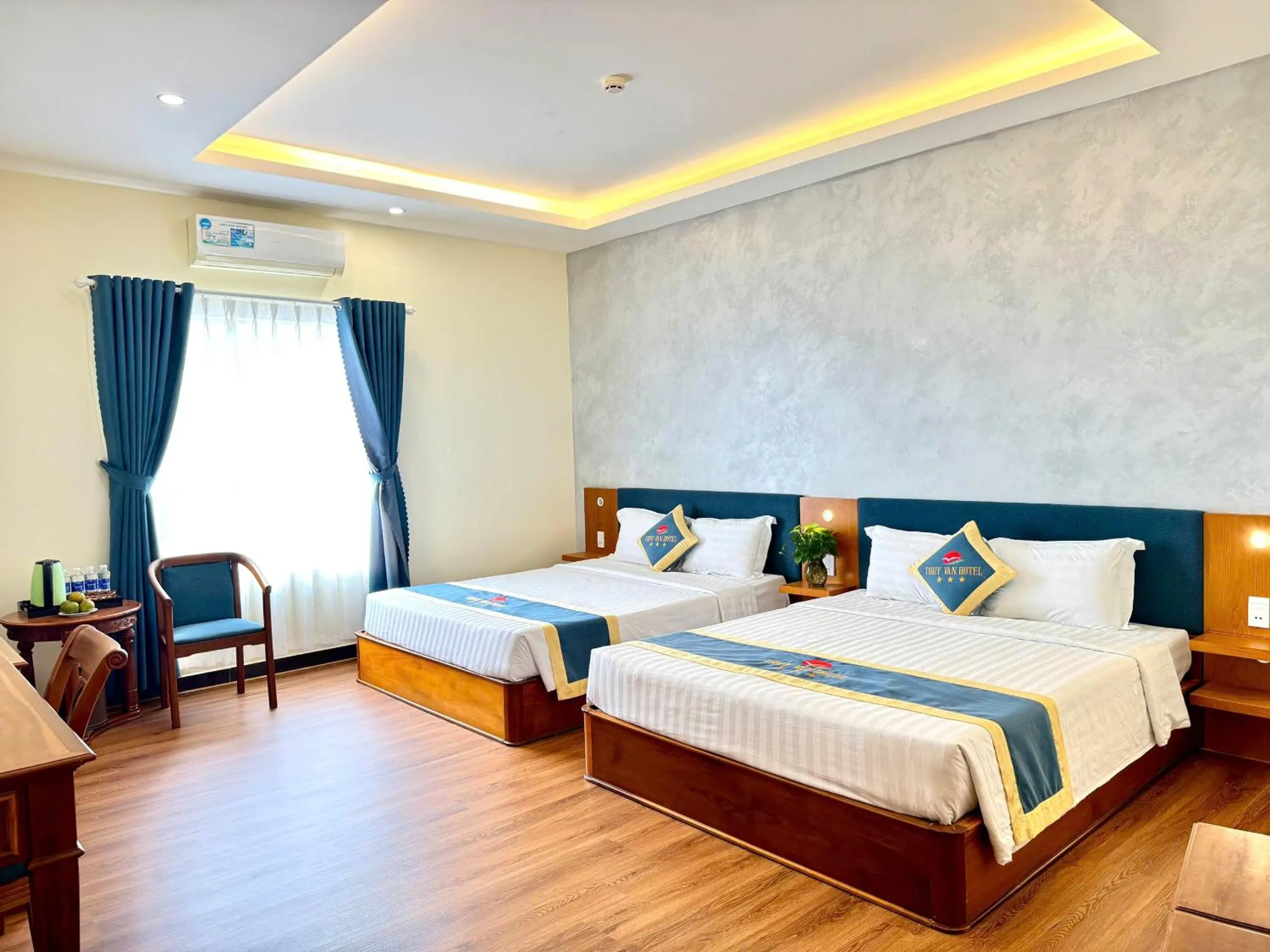 Bed in Thuy Van Hotel