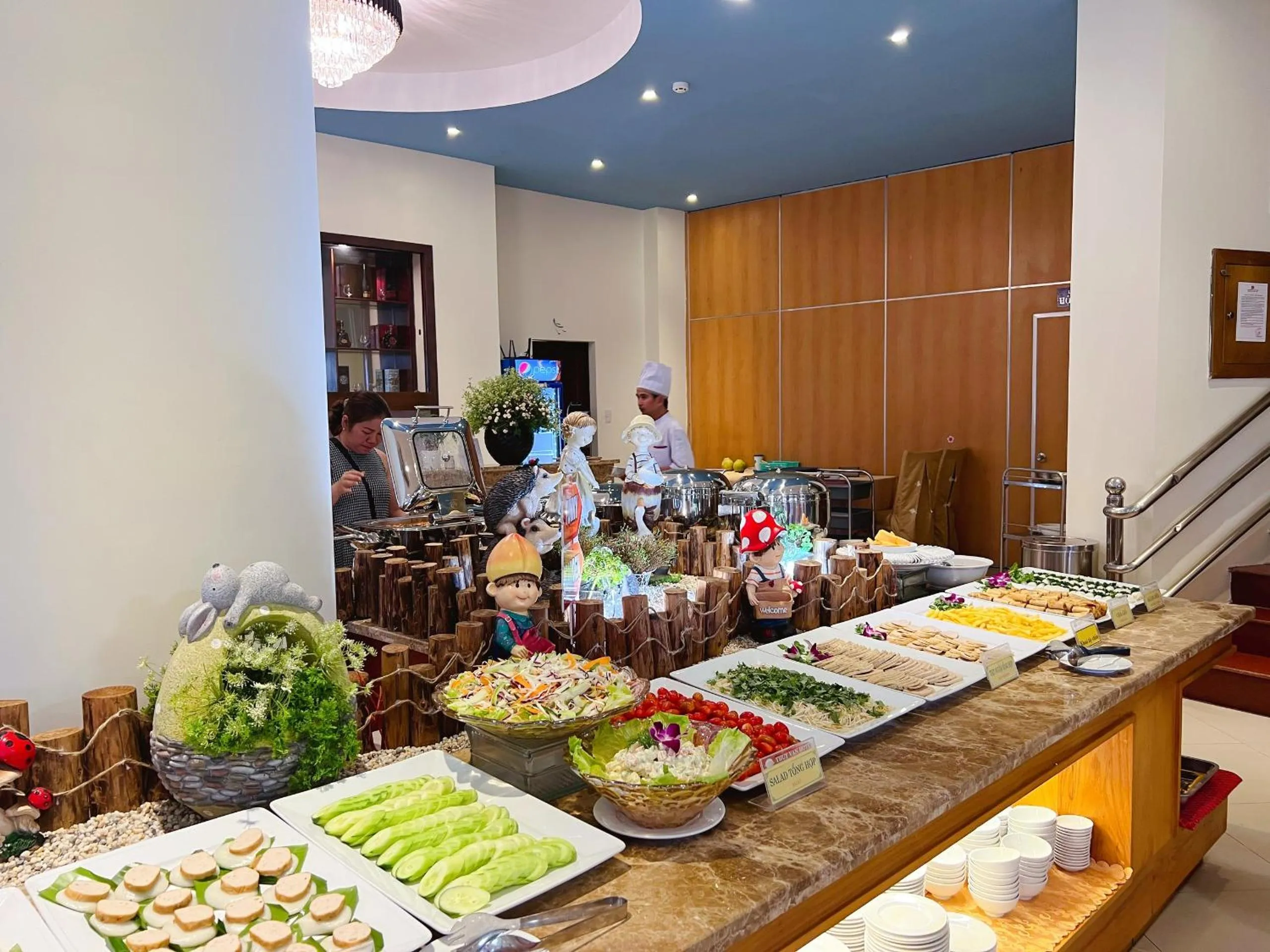 Breakfast in Thuy Van Hotel