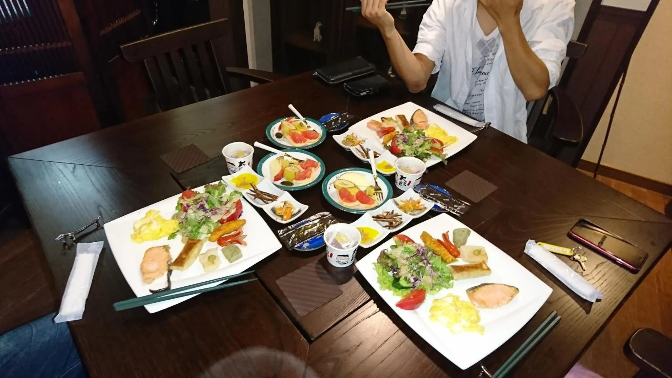 Breakfast in Live Cafe Hisui no Umi