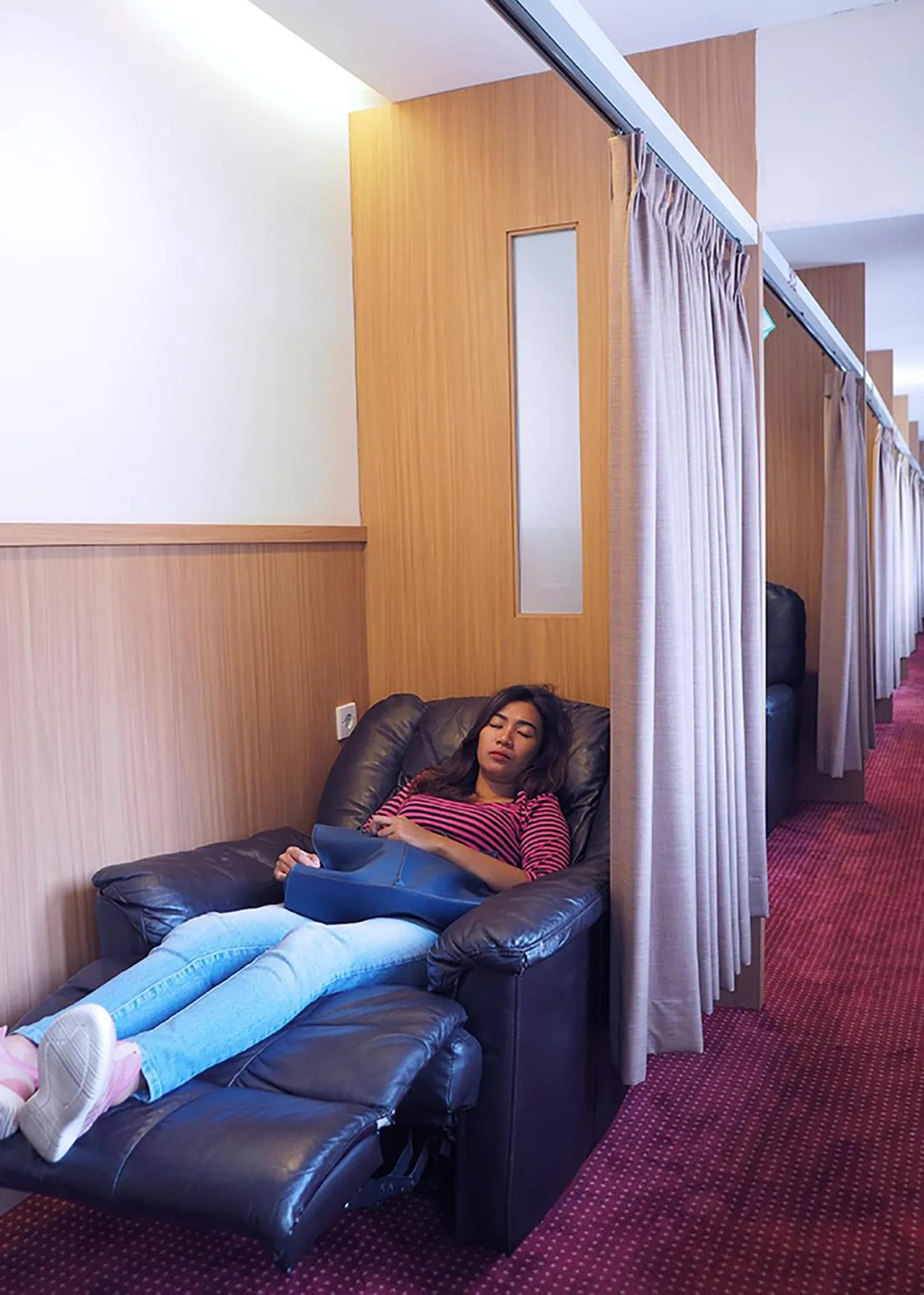 Bed in d'primahotel Airport Jakarta Terminal 1A