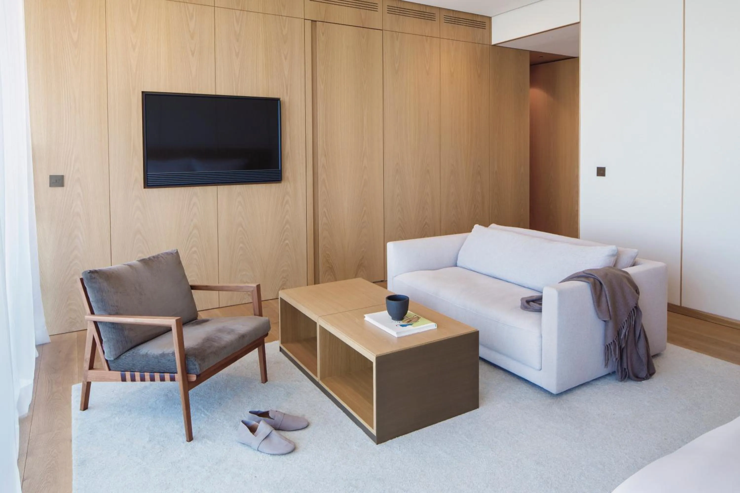 Bedroom in Akelarre - Relais & Châteaux