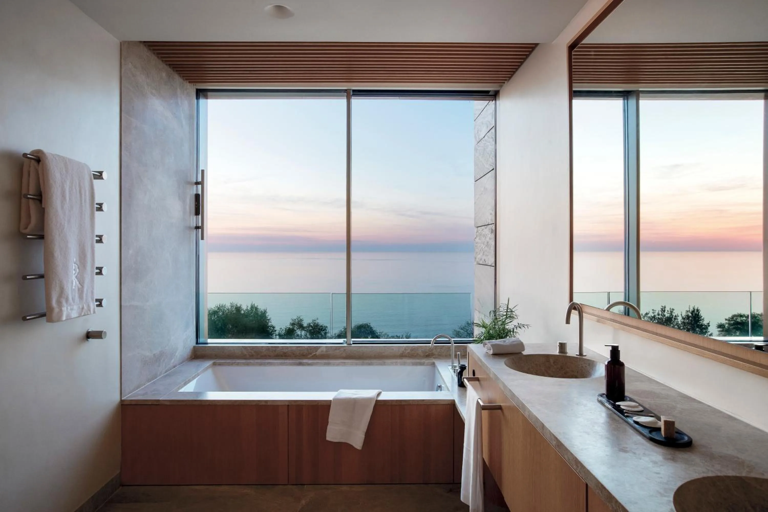 Bathroom in Akelarre - Relais & Châteaux