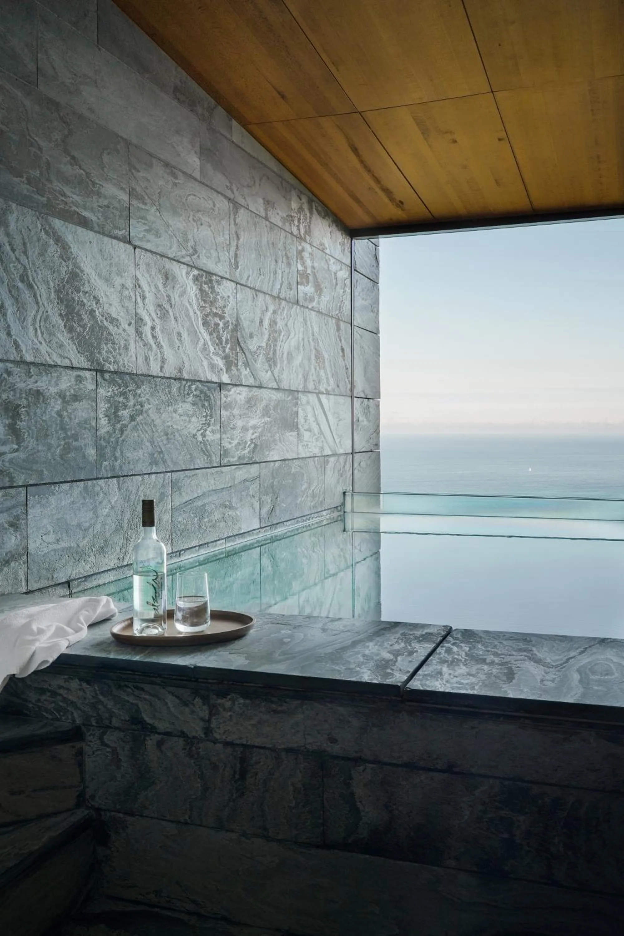 Swimming pool in Akelarre - Relais & Châteaux