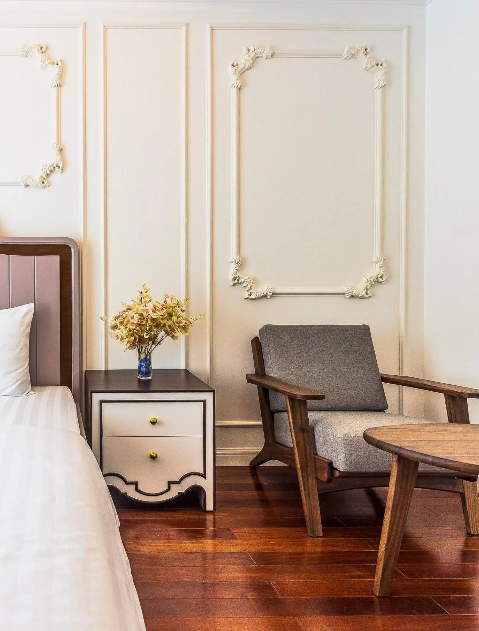 Bed in Ngan Ha 2 Apartment Phu My Hung