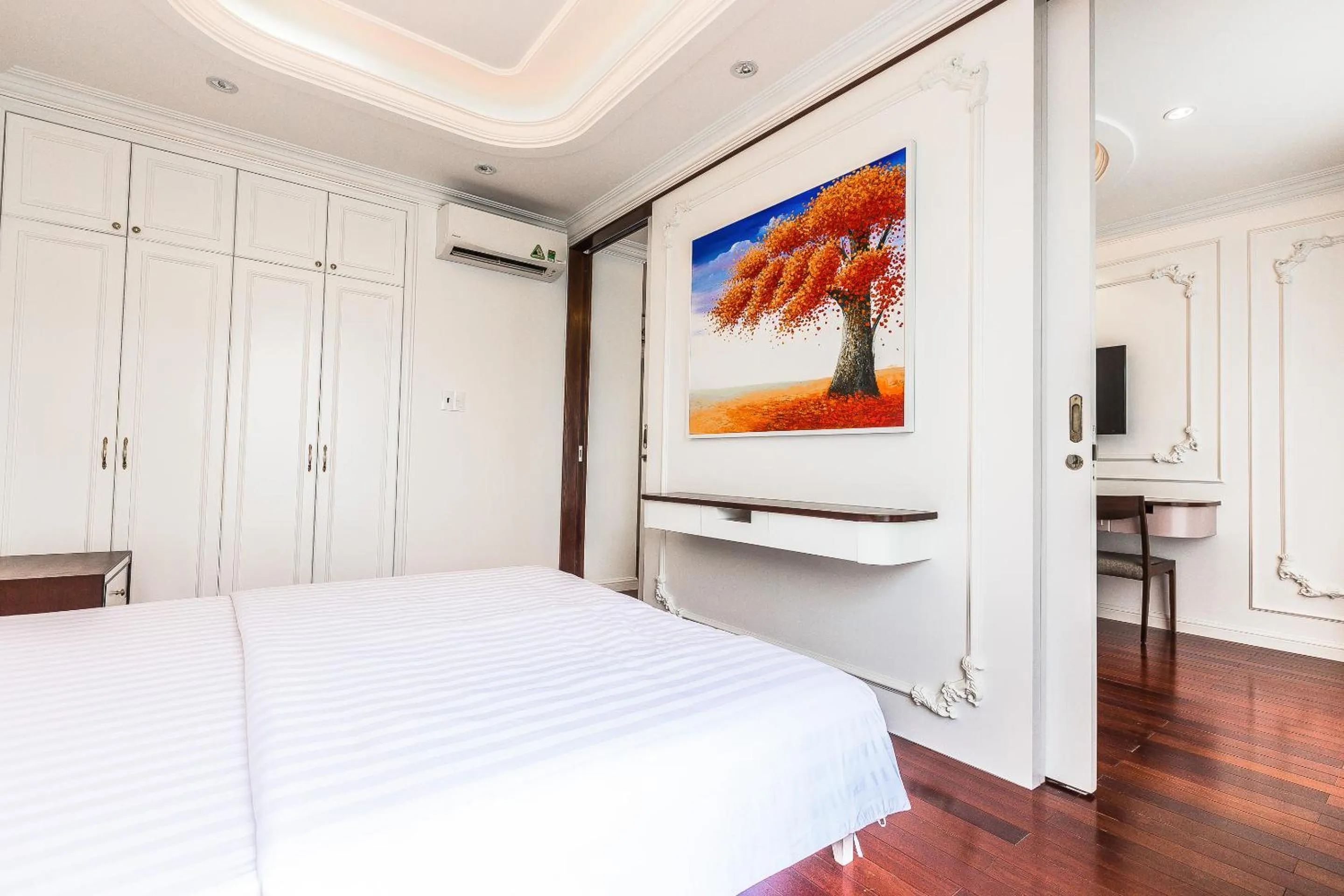 Bed in Ngan Ha 2 Apartment Phu My Hung