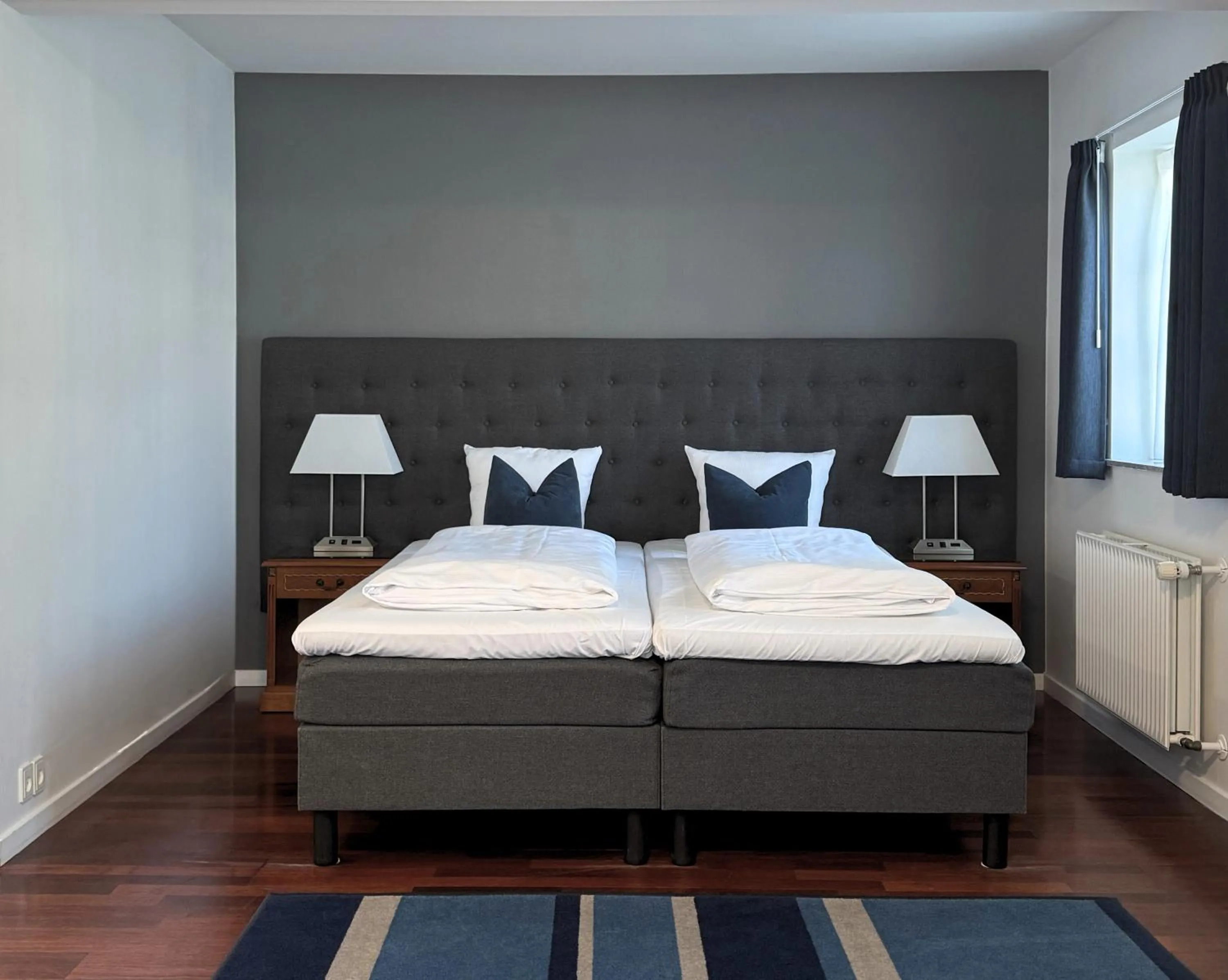 Bed in Helnan Marselis Hotel