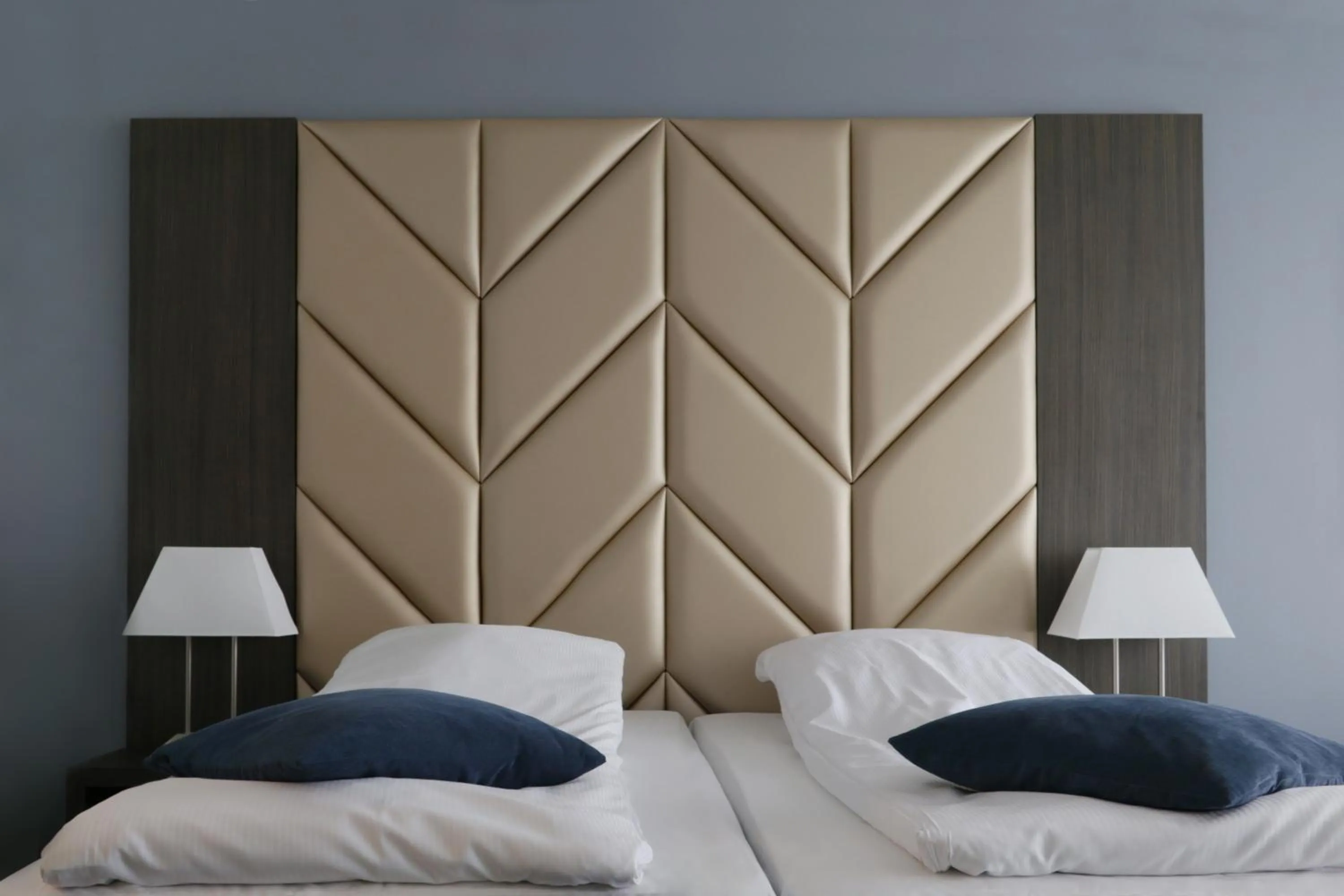 Bed in Helnan Marselis Hotel