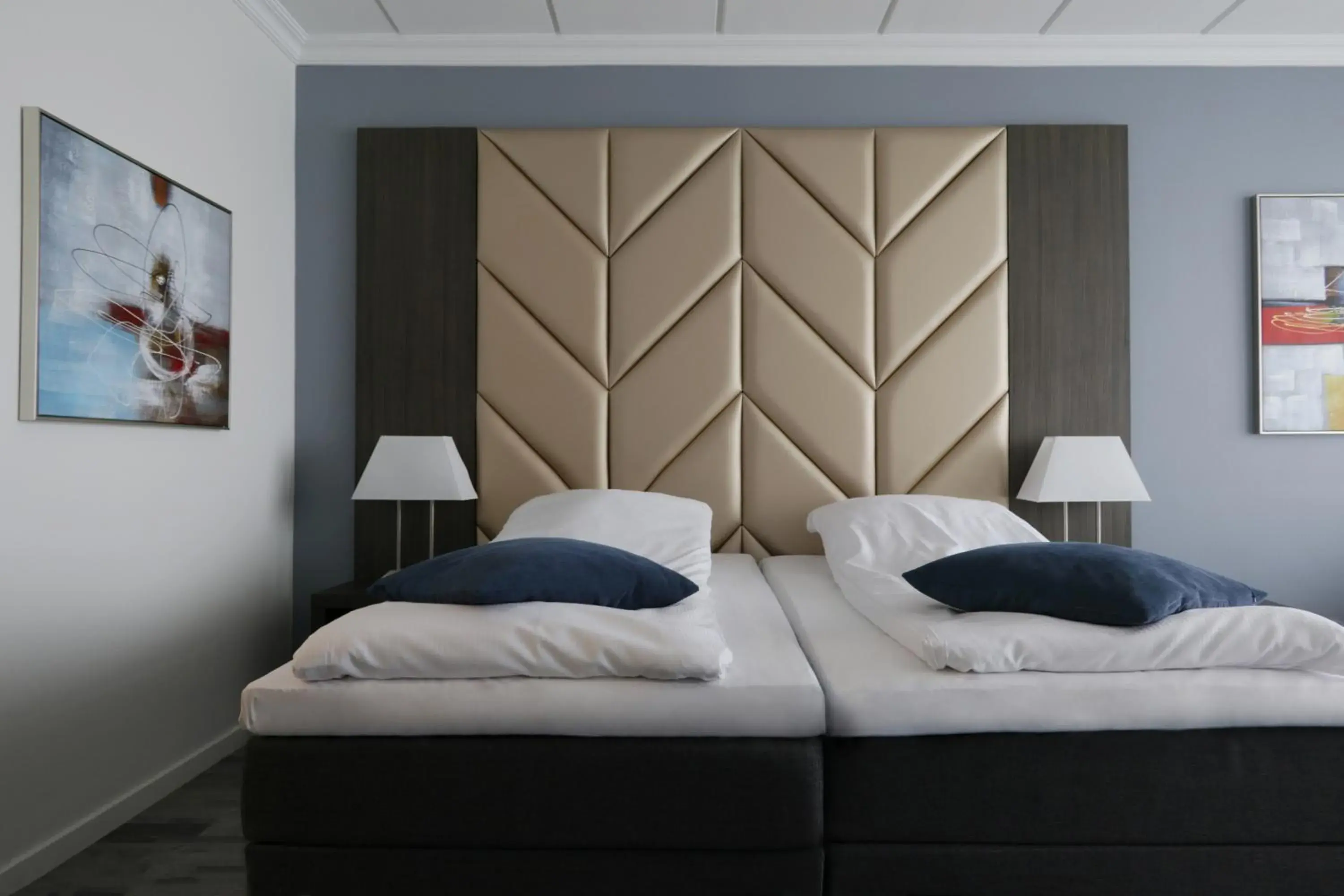 Bed in Helnan Marselis Hotel Bed in Helnan Marselis Hotel