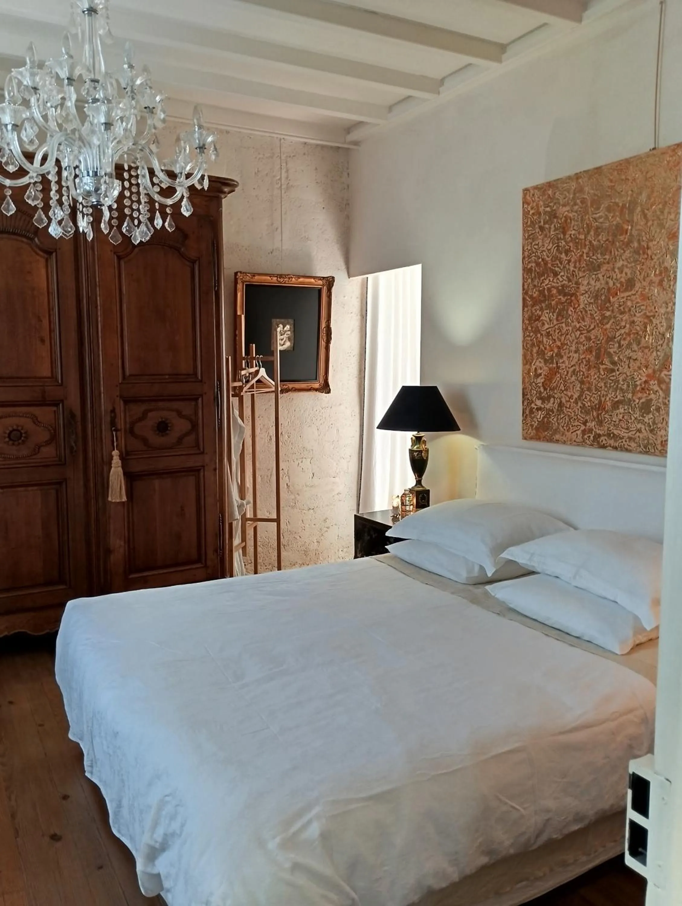 Bedroom, Bed in Suite dans Une Echoppe