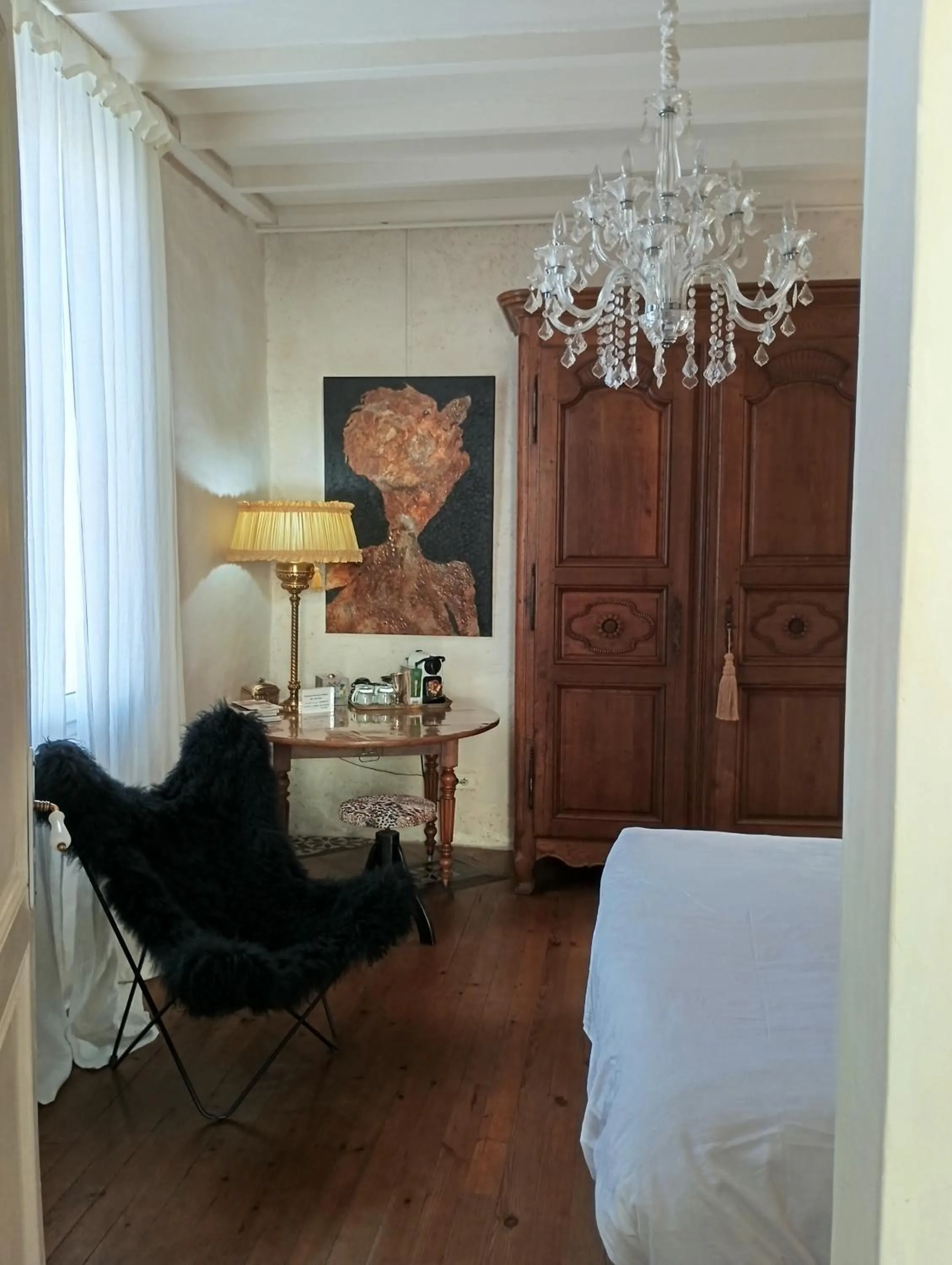 Bedroom, Bed in Suite dans Une Echoppe