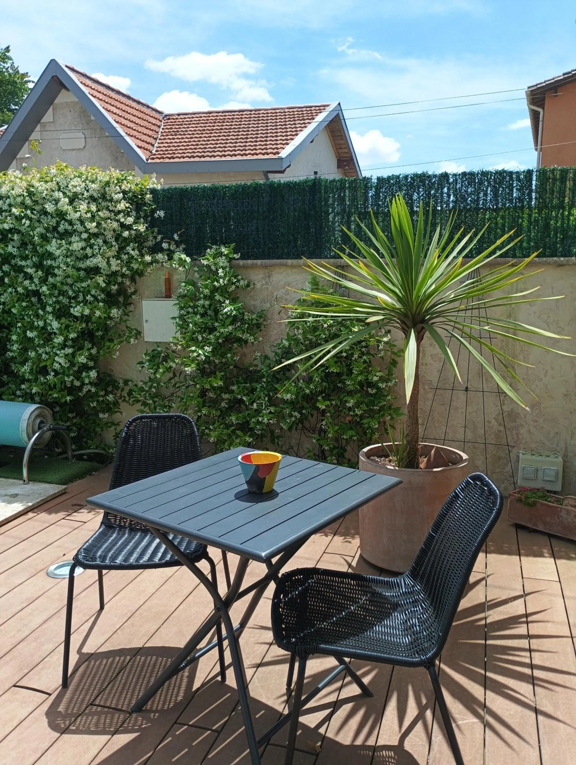 Patio in Suite dans Une Echoppe