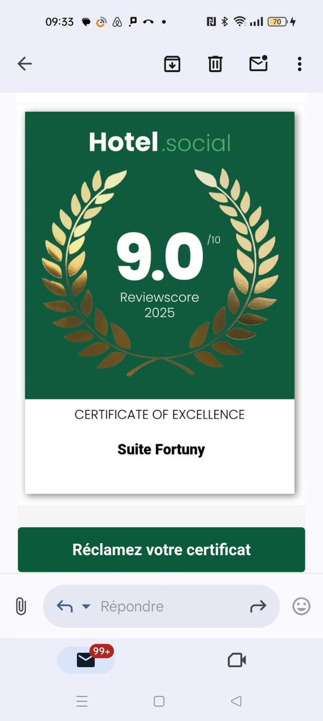 LE FORTUNY - 3 Suites, 2 apparts, 1 chambre - proche TRAM ligne aéroport et parking gratuit