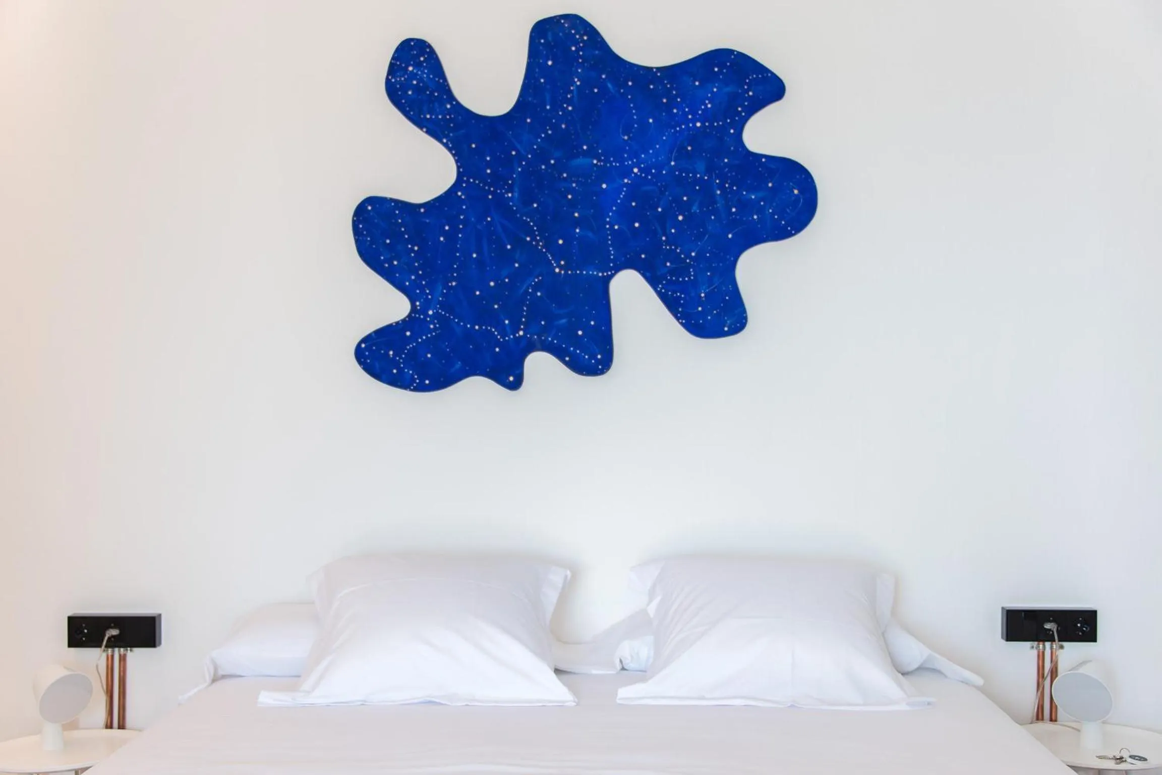 Decorative detail, Bed in Sodium Boutique Hotel