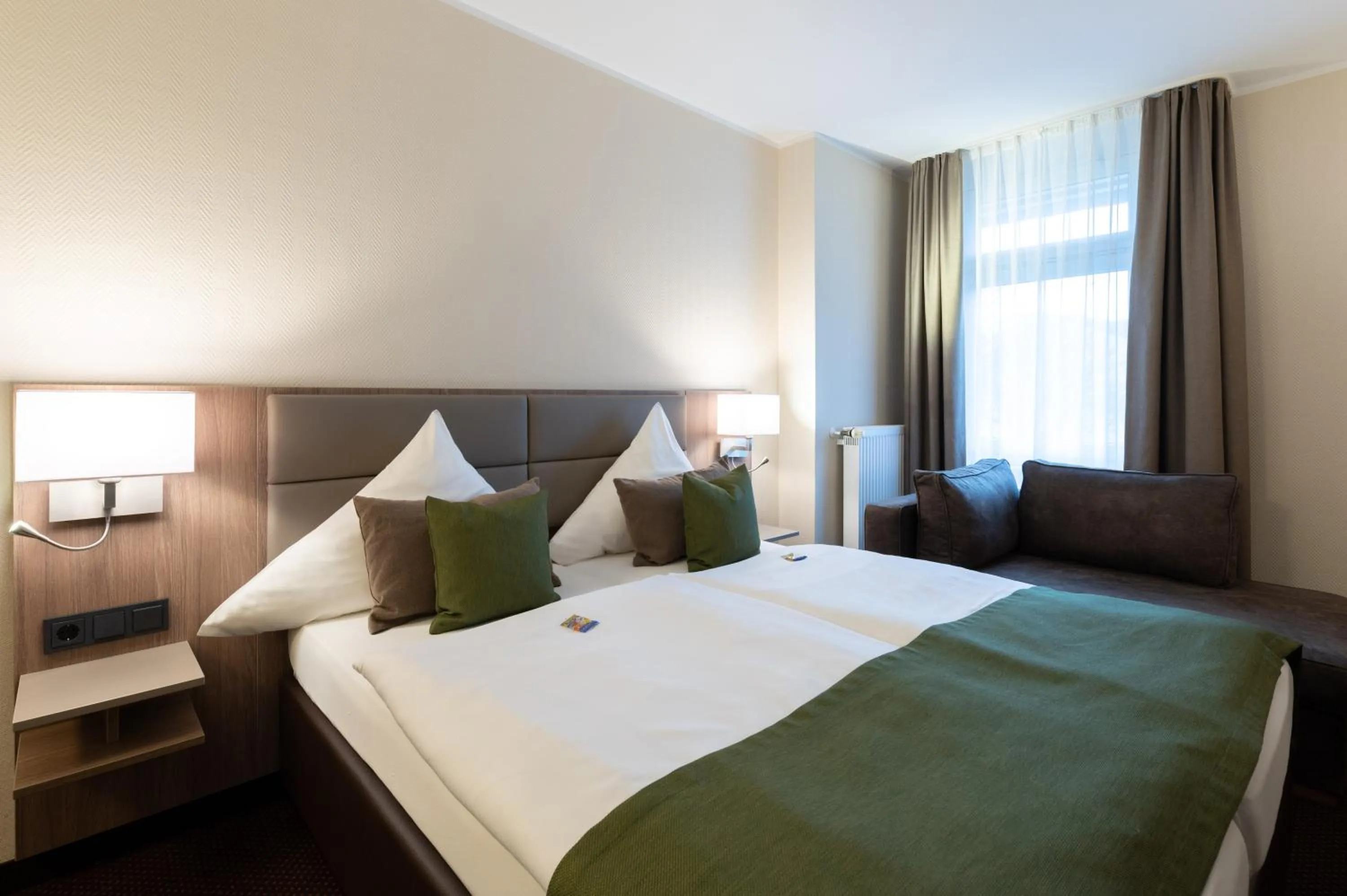 Bed in Hotel im Park