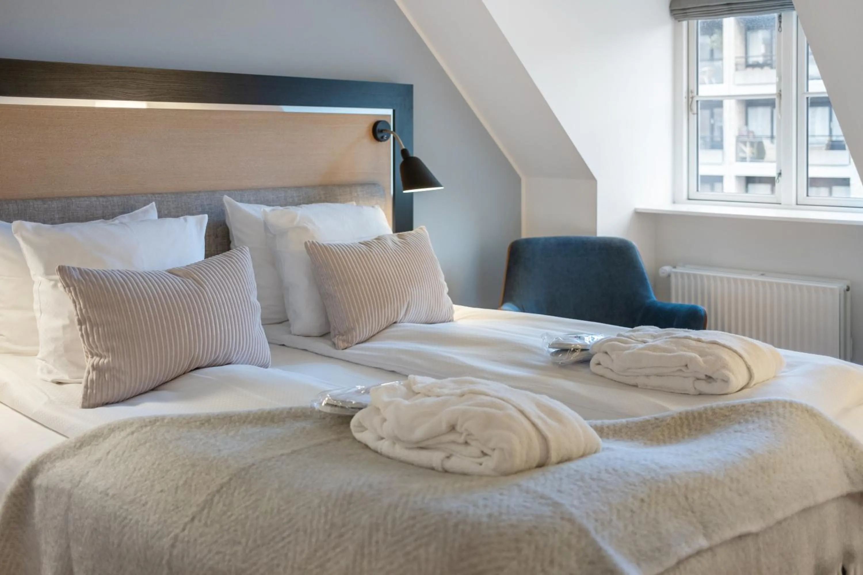 Bed in Gentofte Hotel