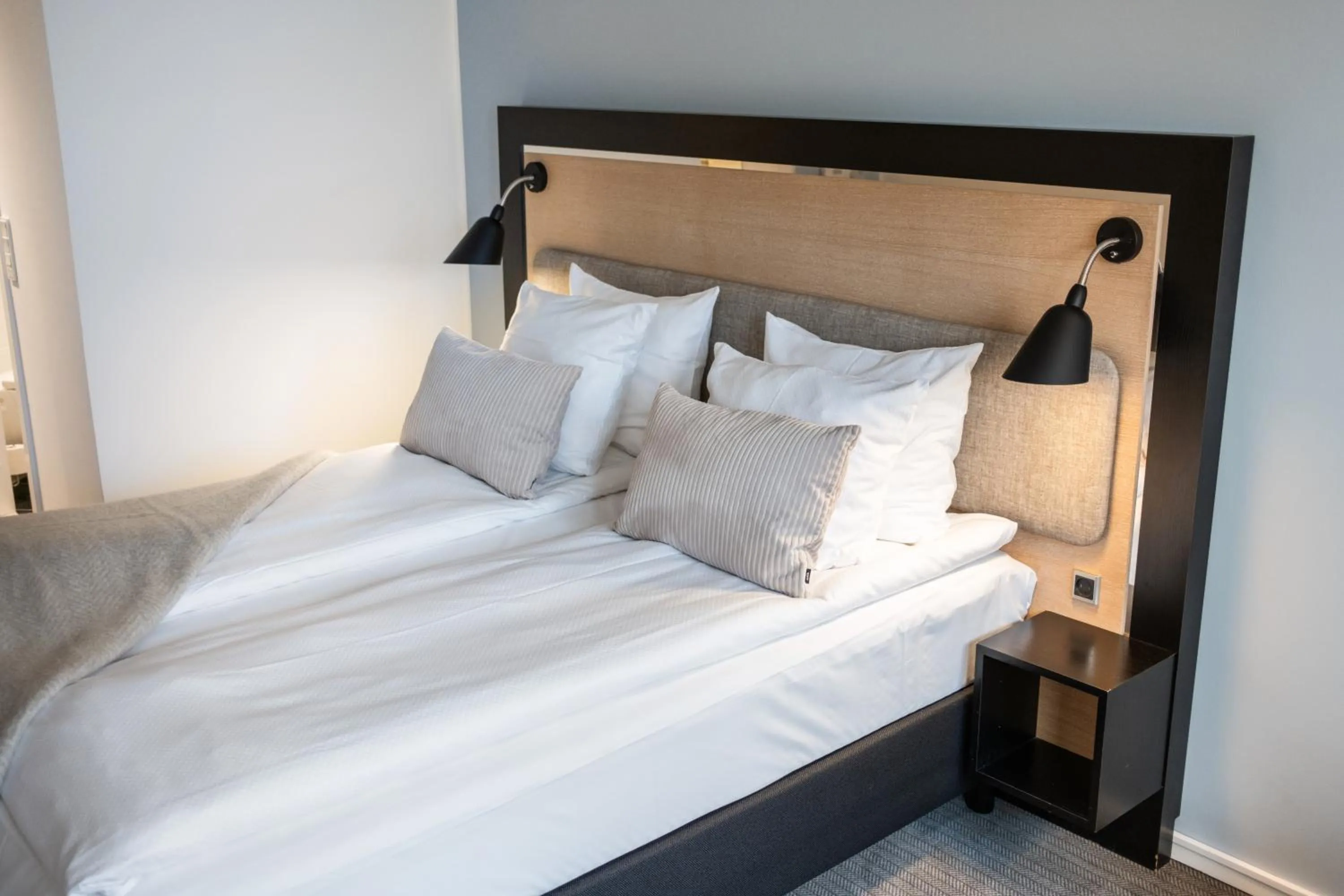 Bed in Gentofte Hotel