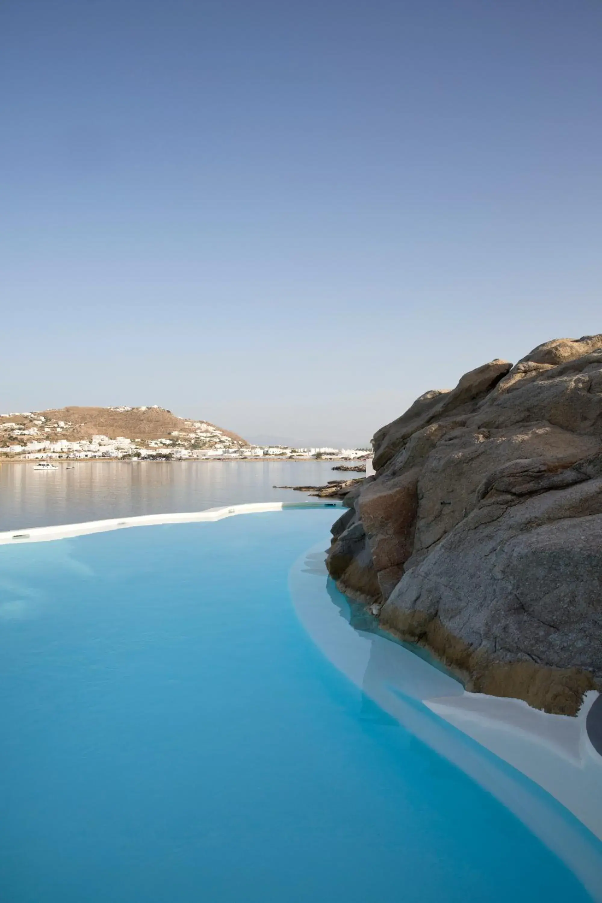 Pool view in Dreambox Mykonos Suites Pool view in Dreambox Mykonos Suites