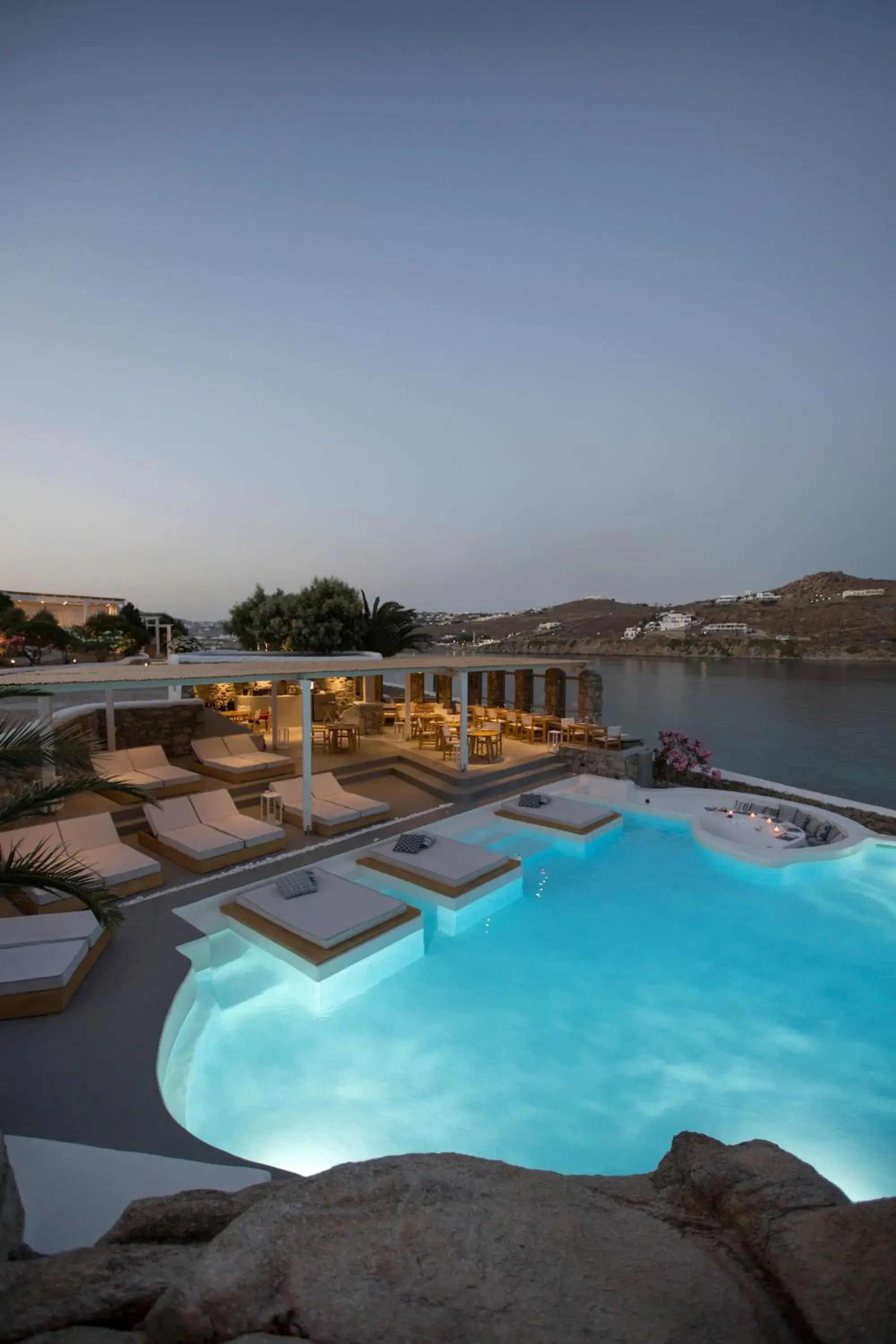 Restaurant/places to eat in Dreambox Mykonos Suites Restaurant/places to eat in Dreambox Mykonos Suites
