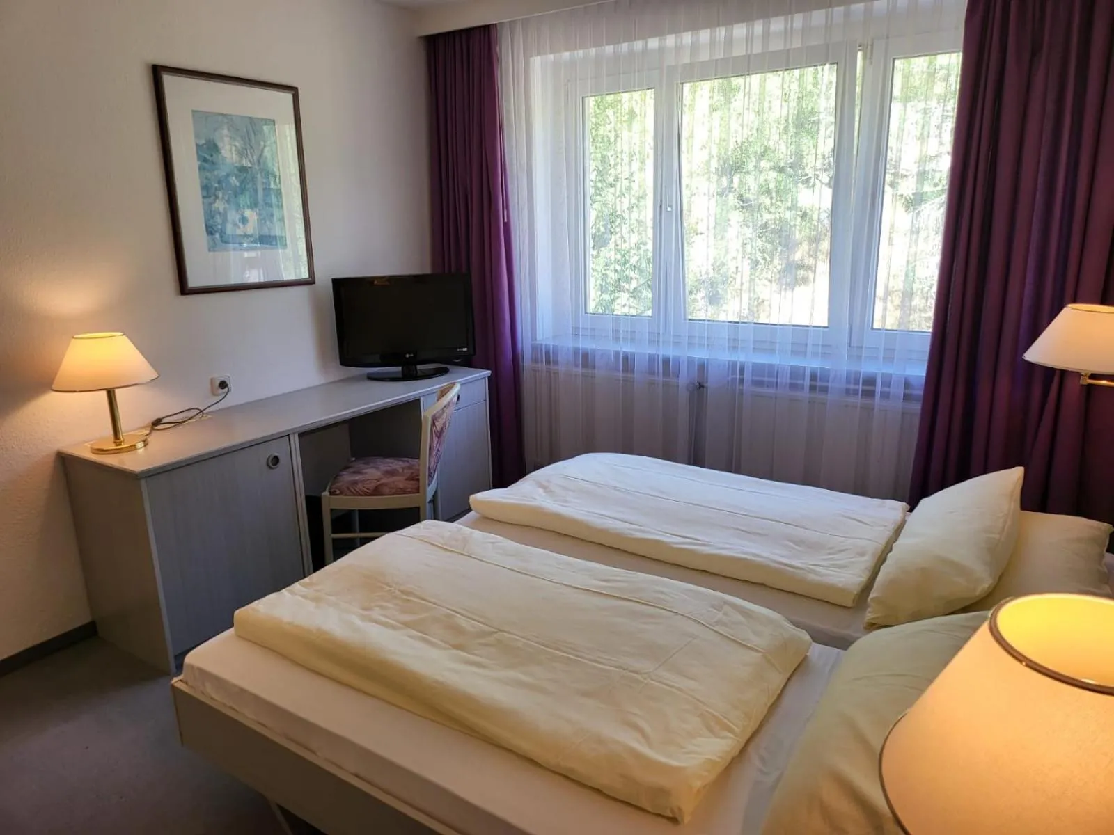Bed in Werrapark Aktiv Hotel Am Sommerberg