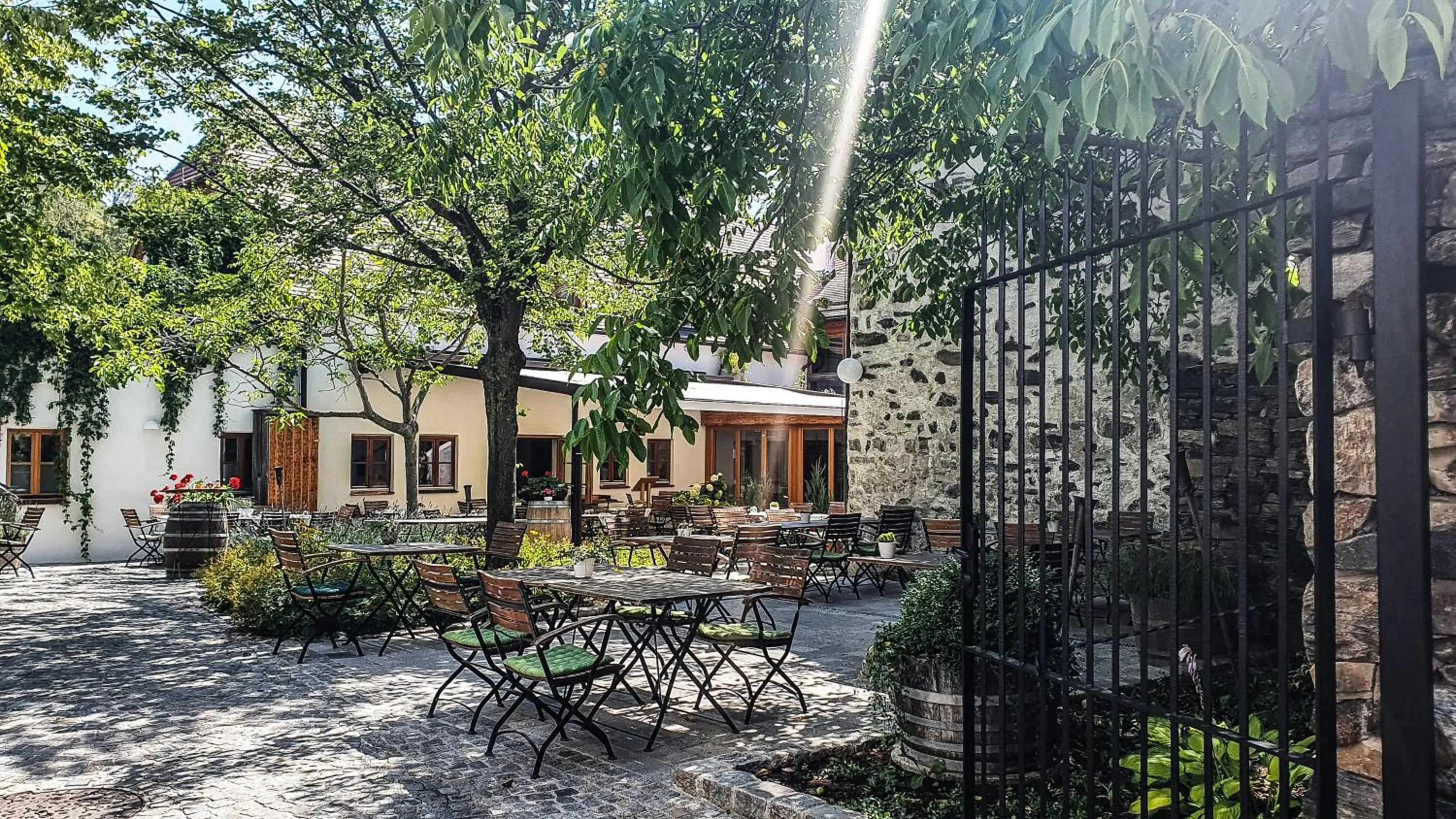 Garden view in Weinhaus Nigl - Hotel, Restaurant und Spa