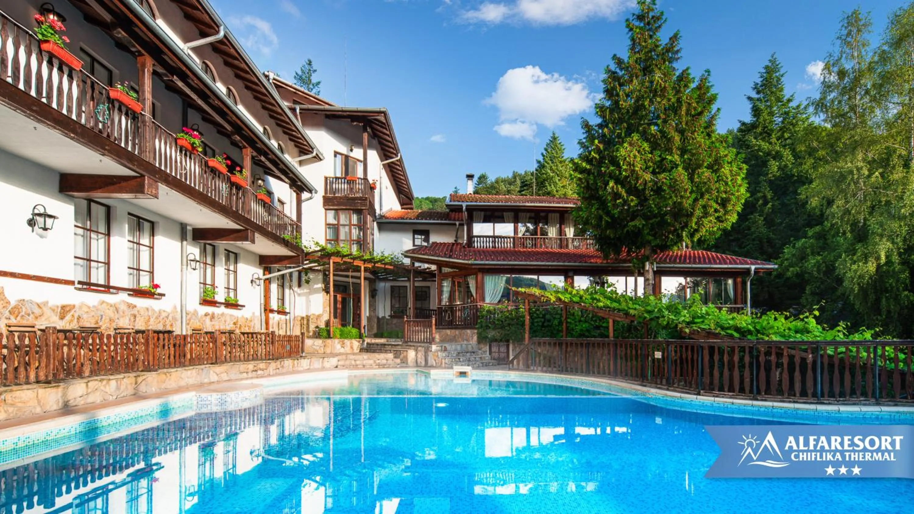 Property building in Hotel Alfaresort Thermal Chiflika