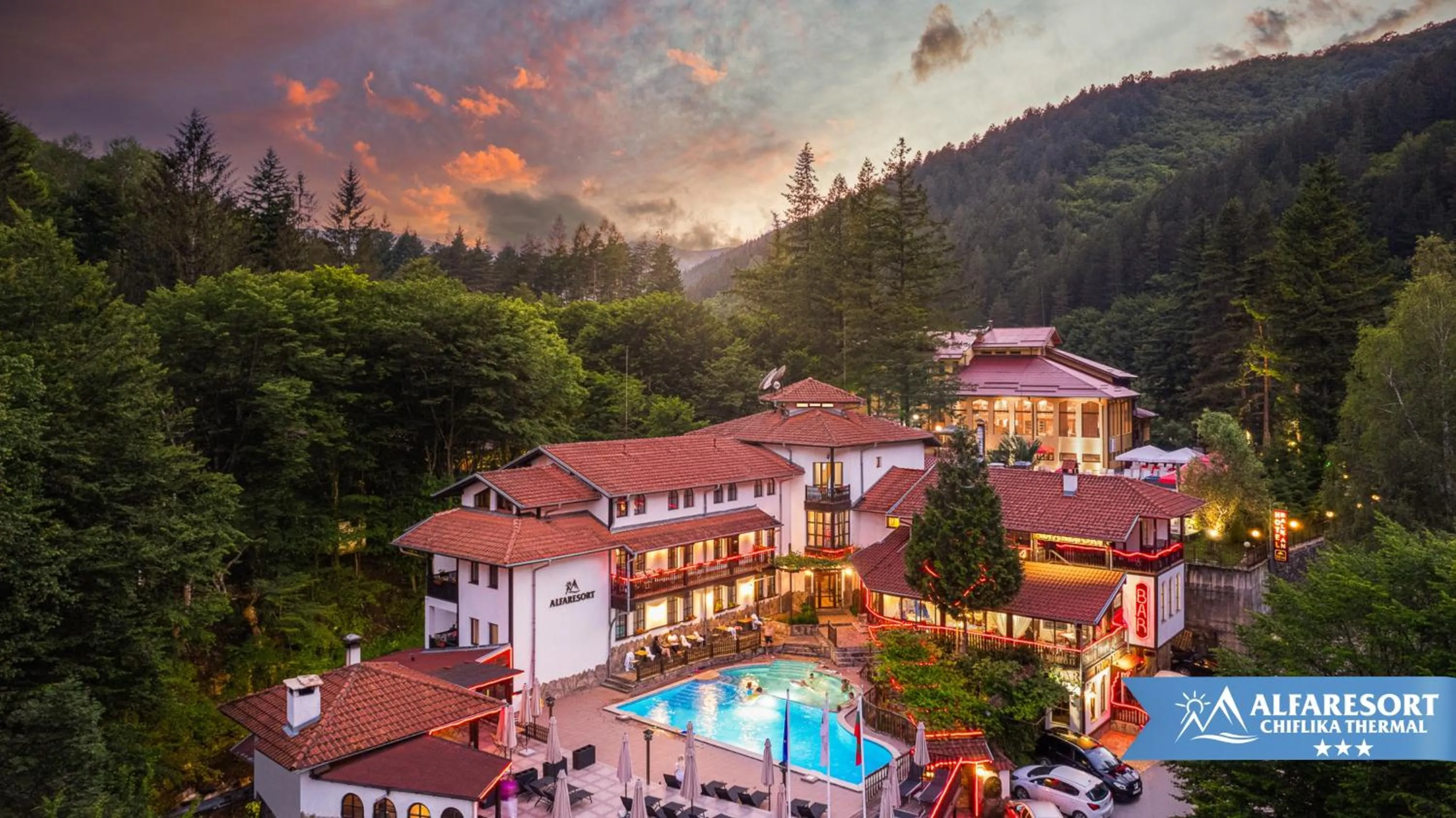 Property building in Hotel Alfaresort Thermal Chiflika