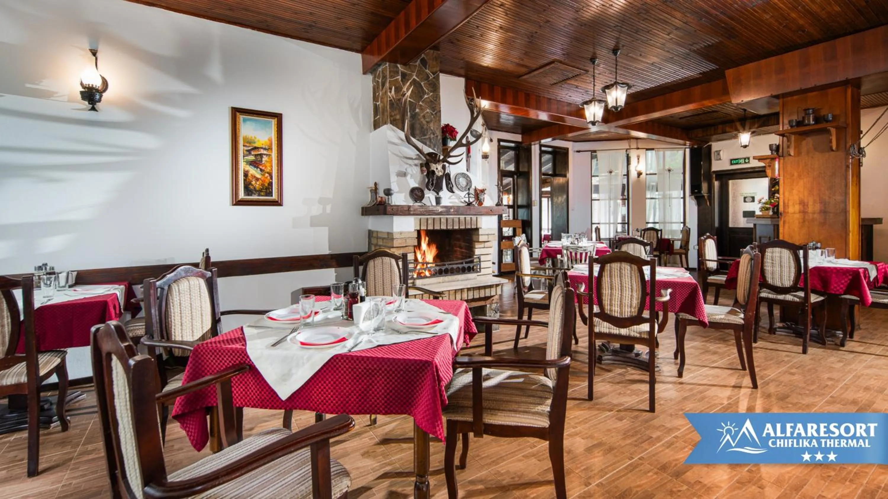 Restaurant/places to eat in Hotel Alfaresort Thermal Chiflika