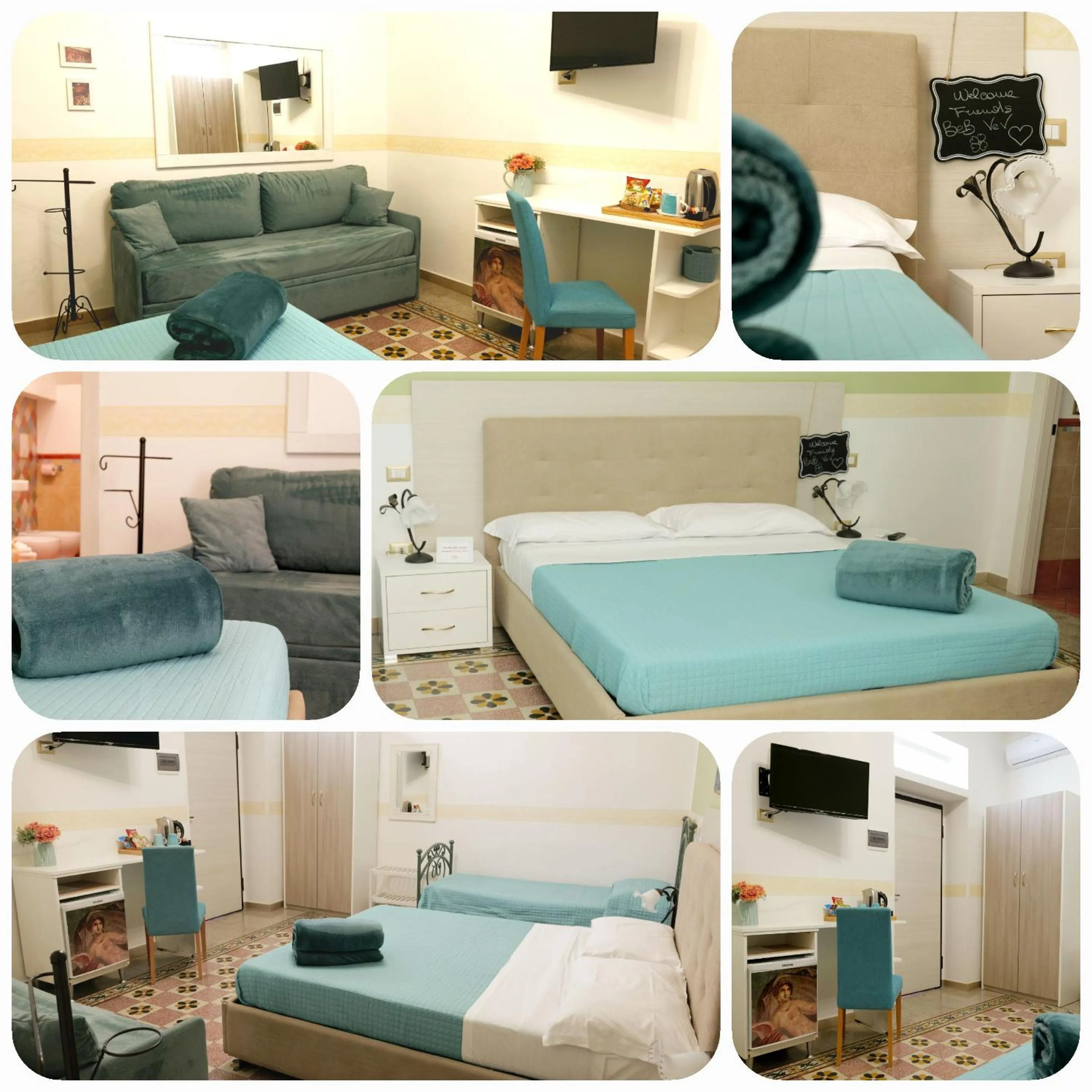 Bed in V&V Suite & Breakfast