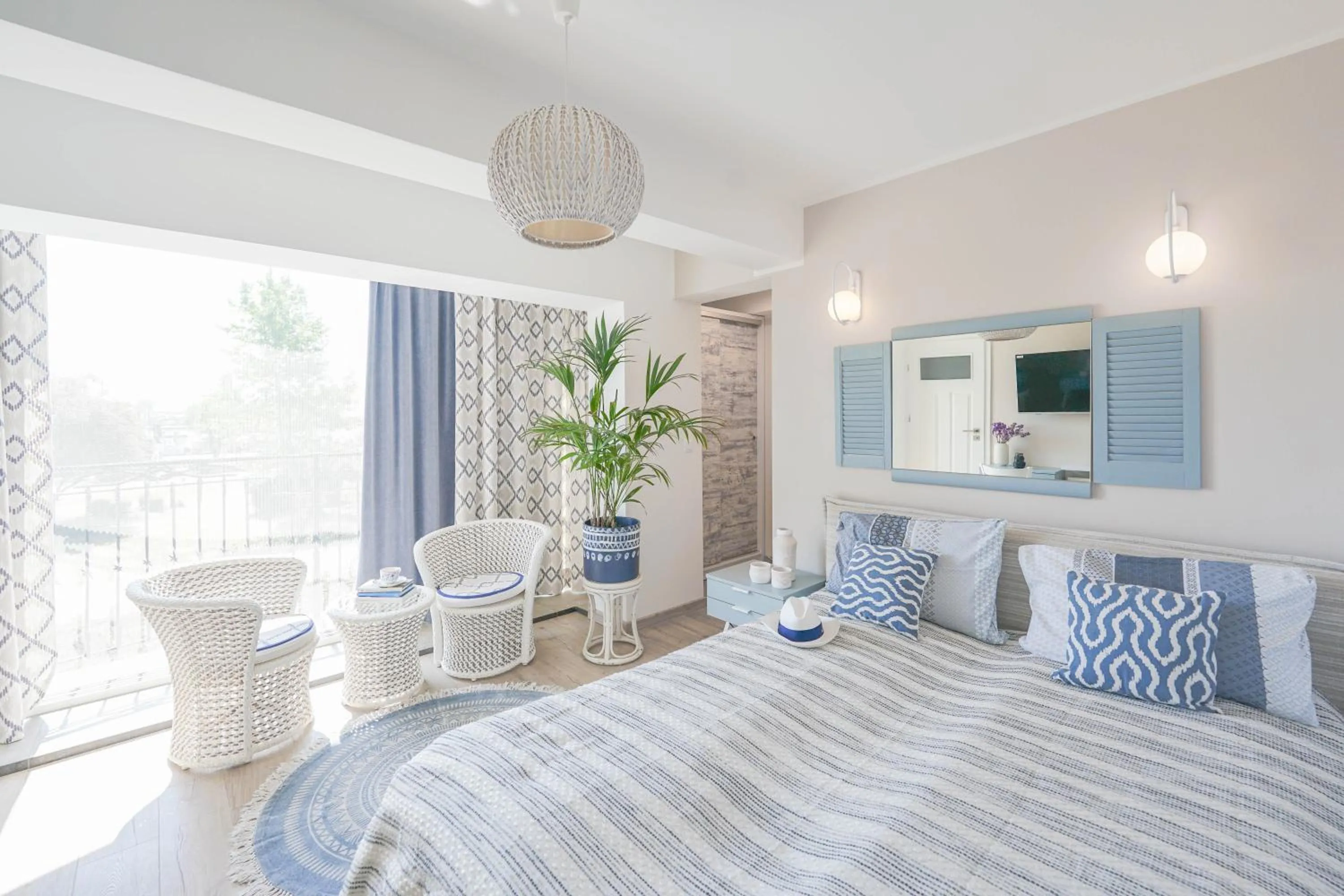 Bed in Villa Pastelowa