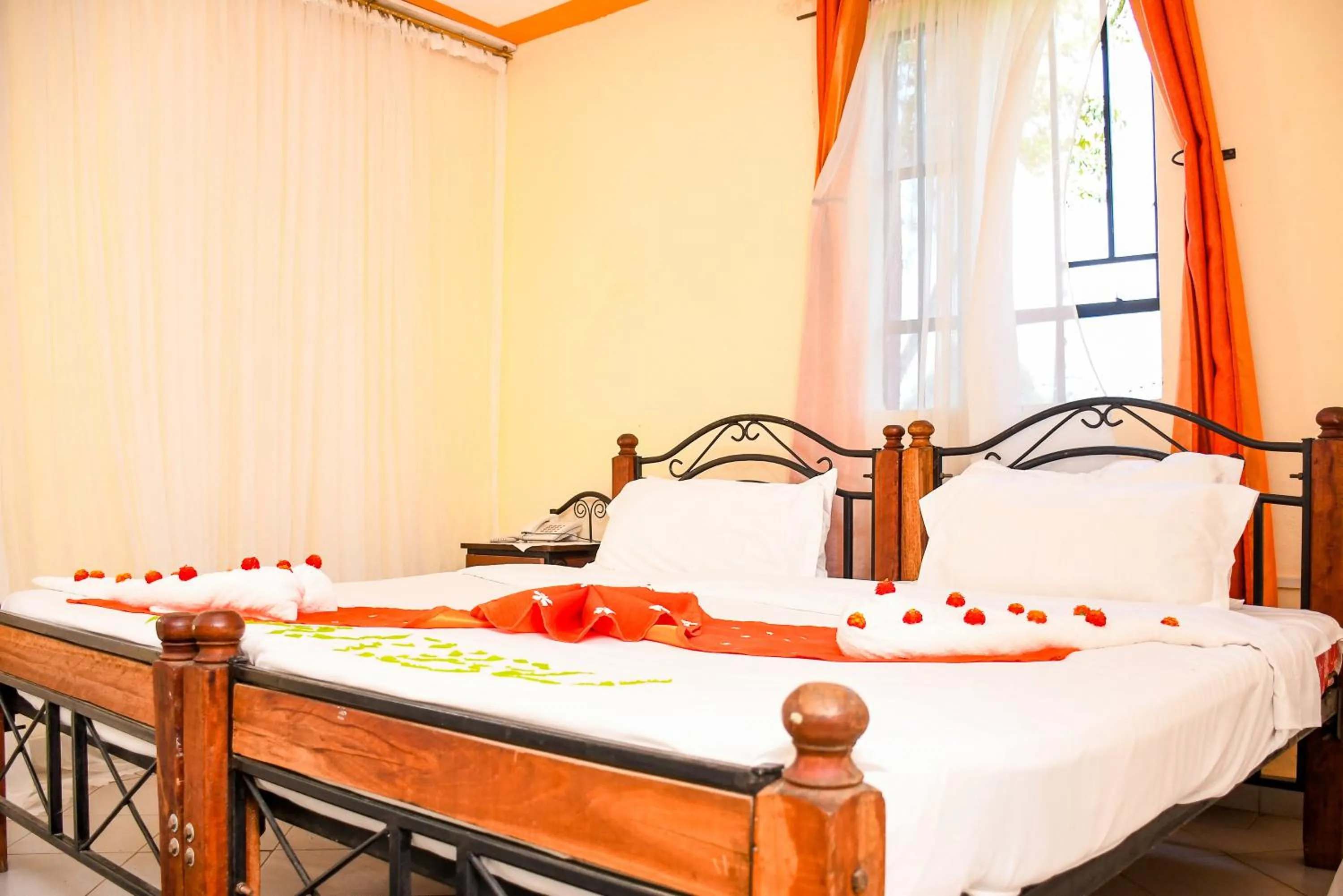 Bed in Naivasha Peppercorn Holiday Resort