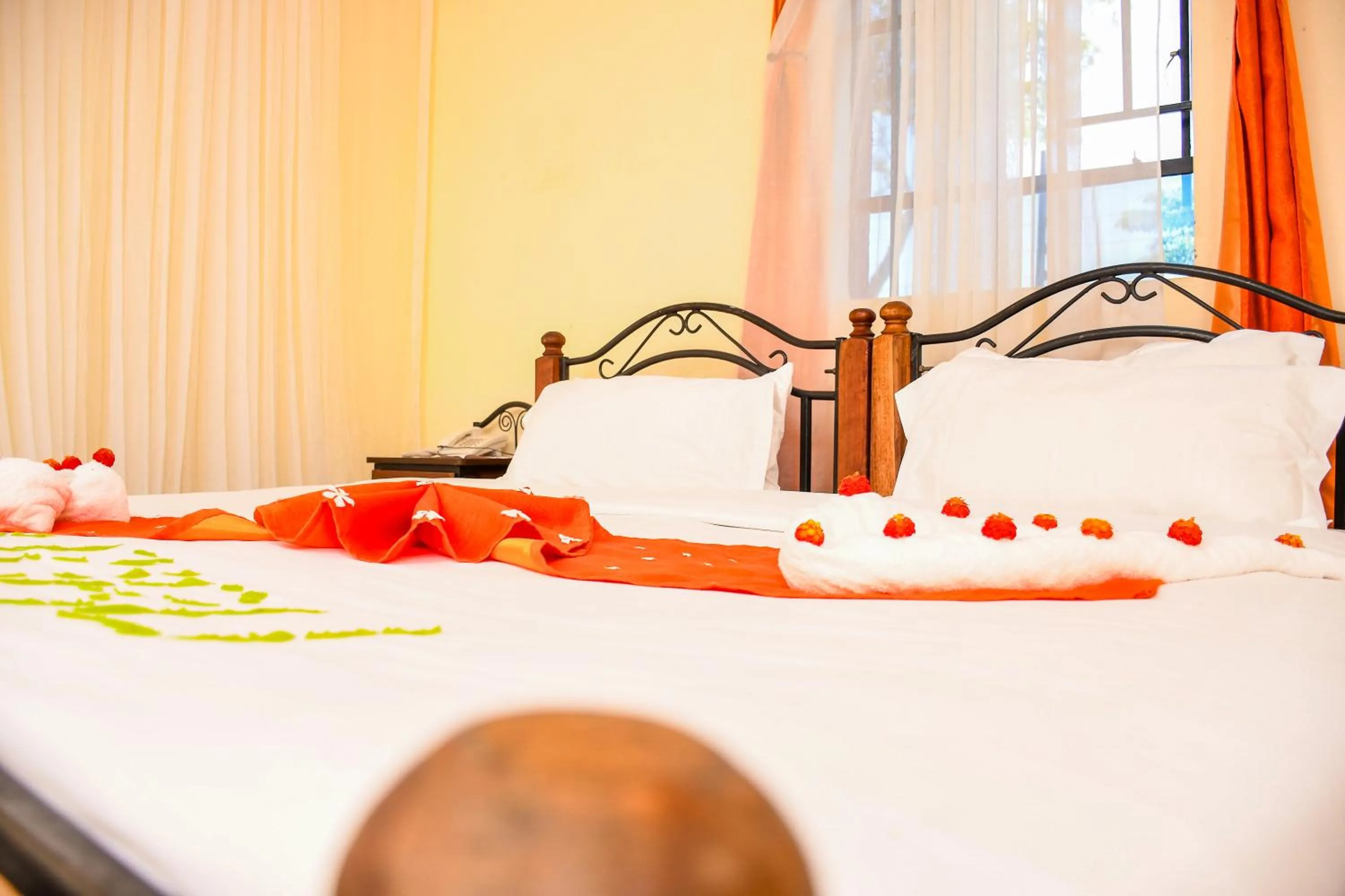 Bed in Naivasha Peppercorn Holiday Resort