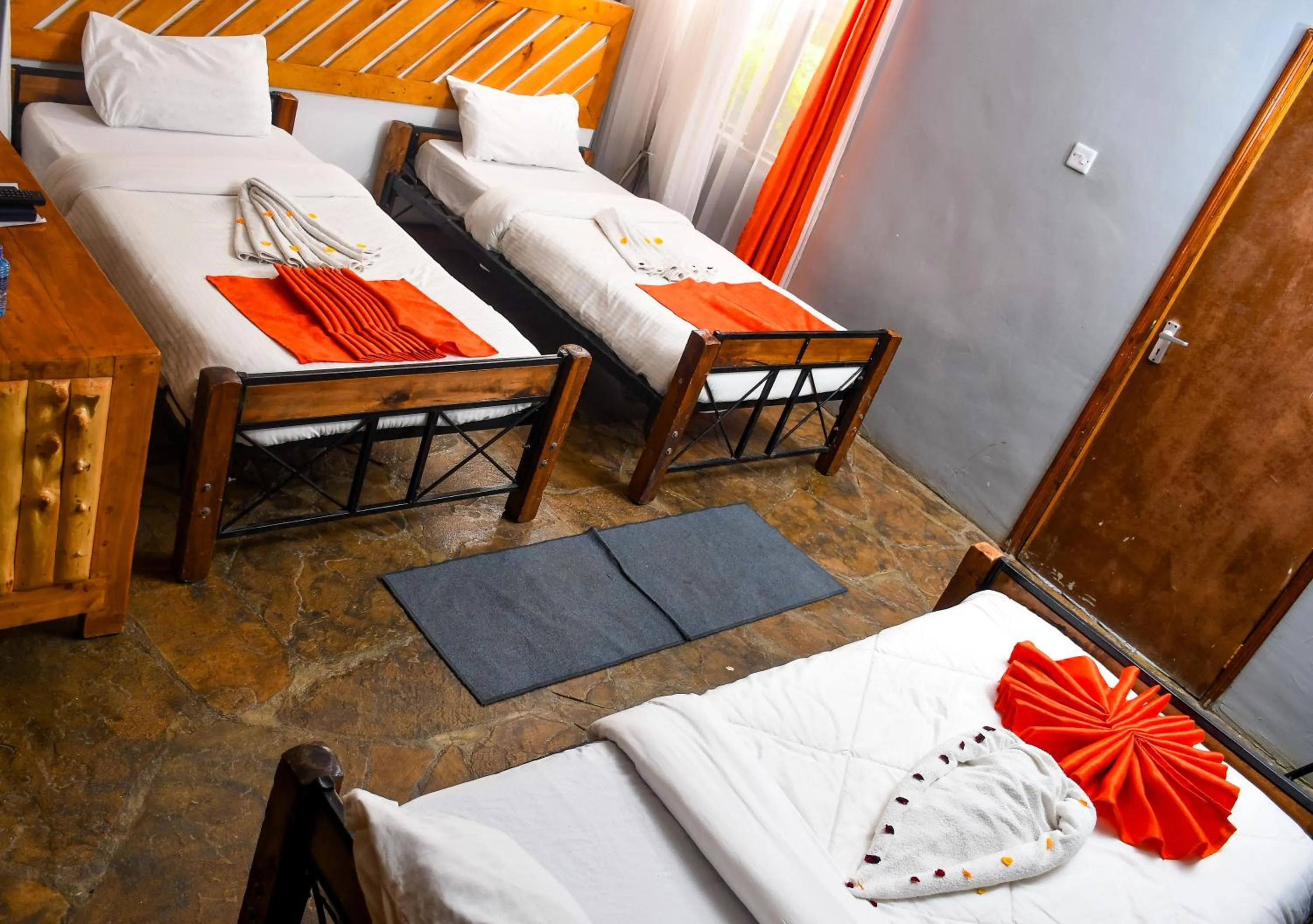 Bed in Naivasha Peppercorn Holiday Resort