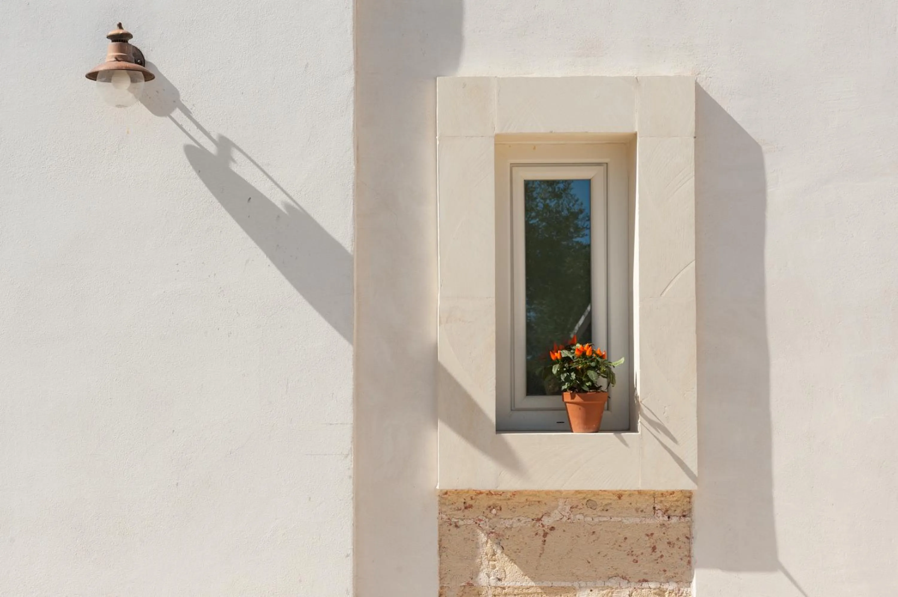 Decorative detail in Masseria Monache
