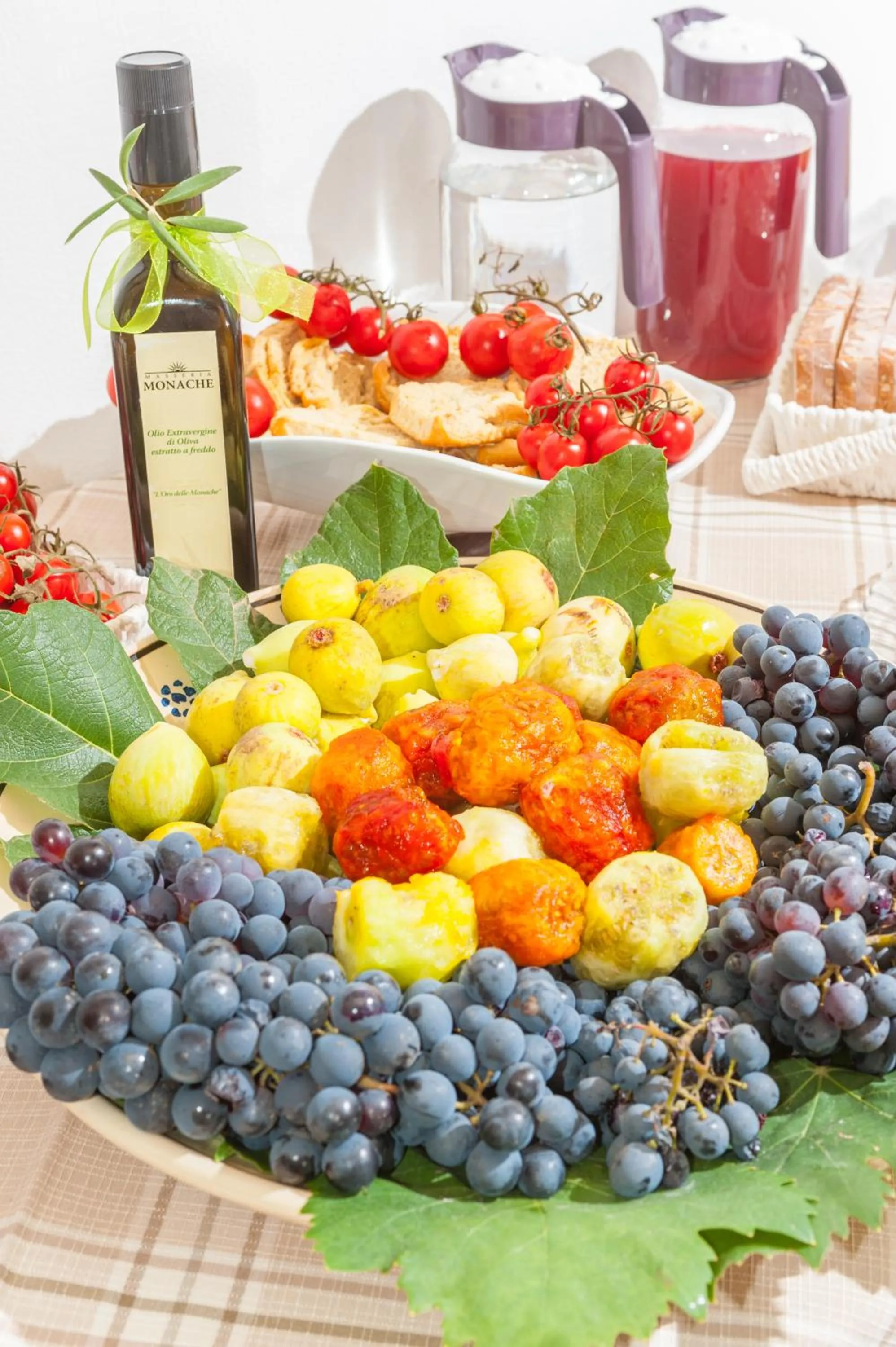 Food and drinks in Masseria Monache