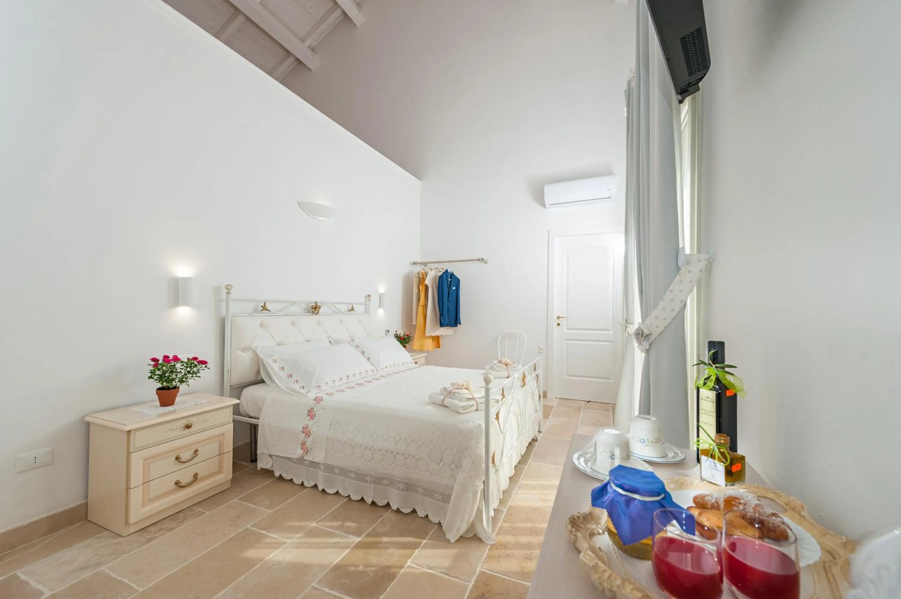 Bed in Masseria Monache