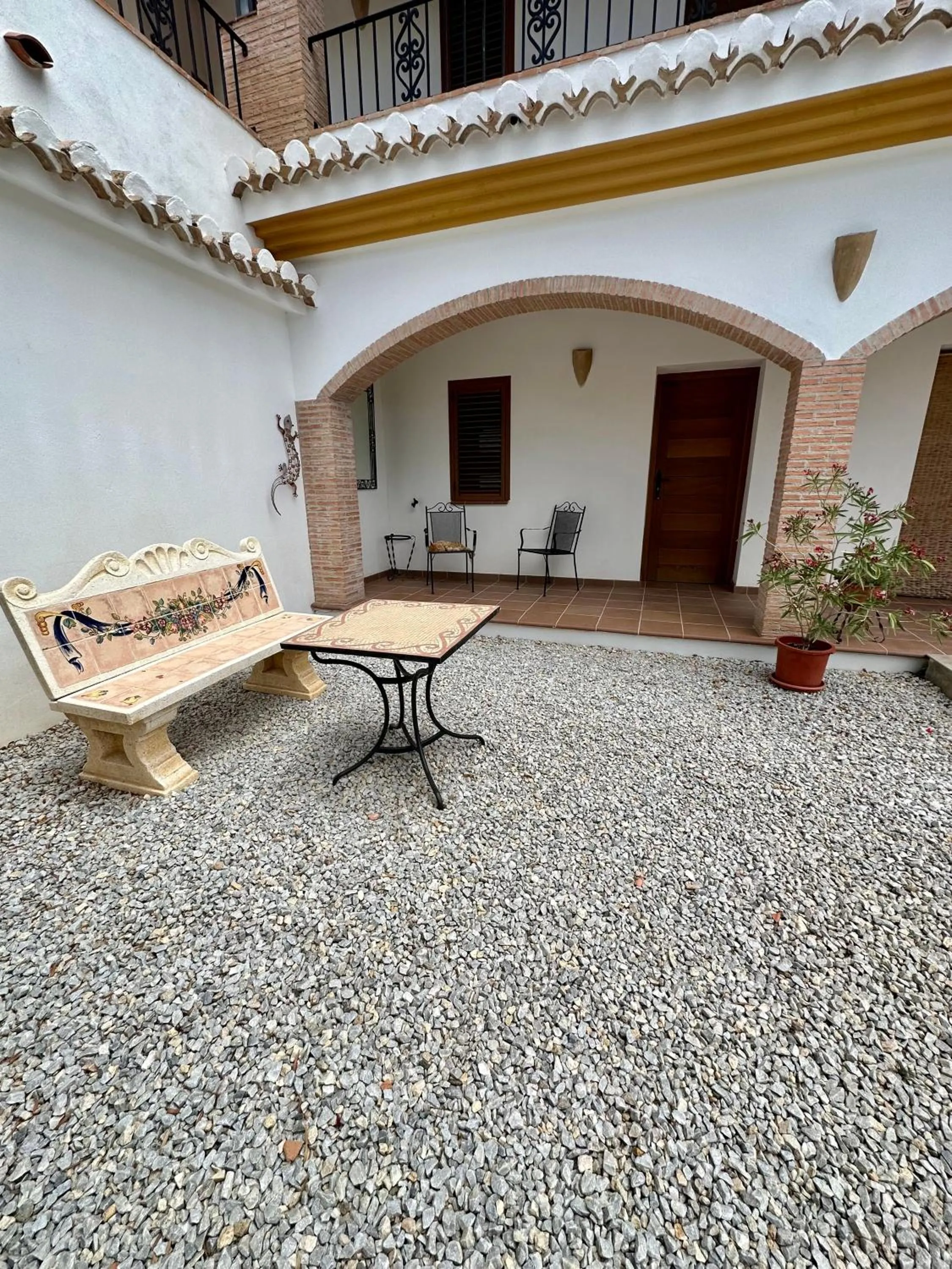 Patio in El Amparo