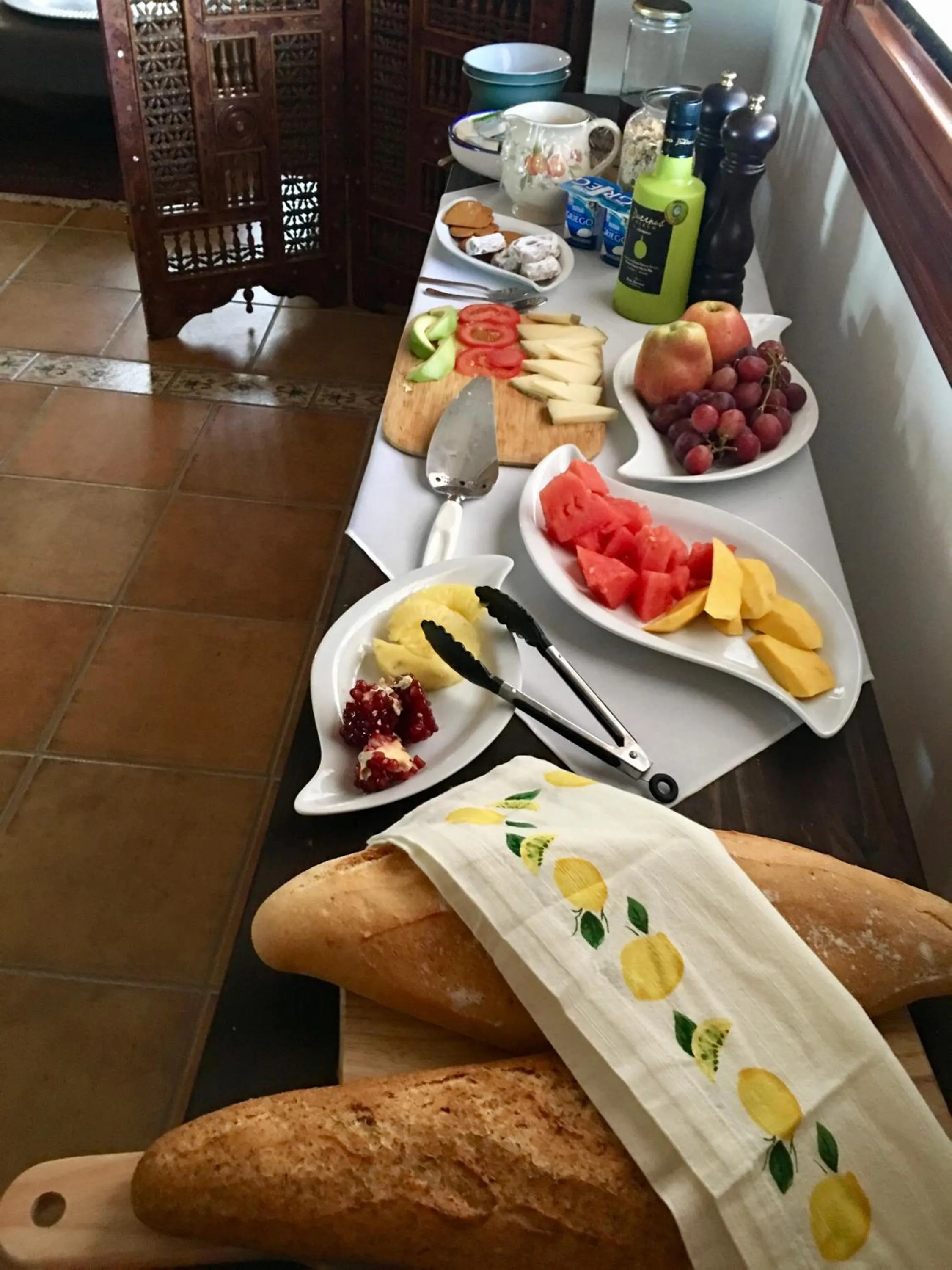 Food close-up in El Amparo