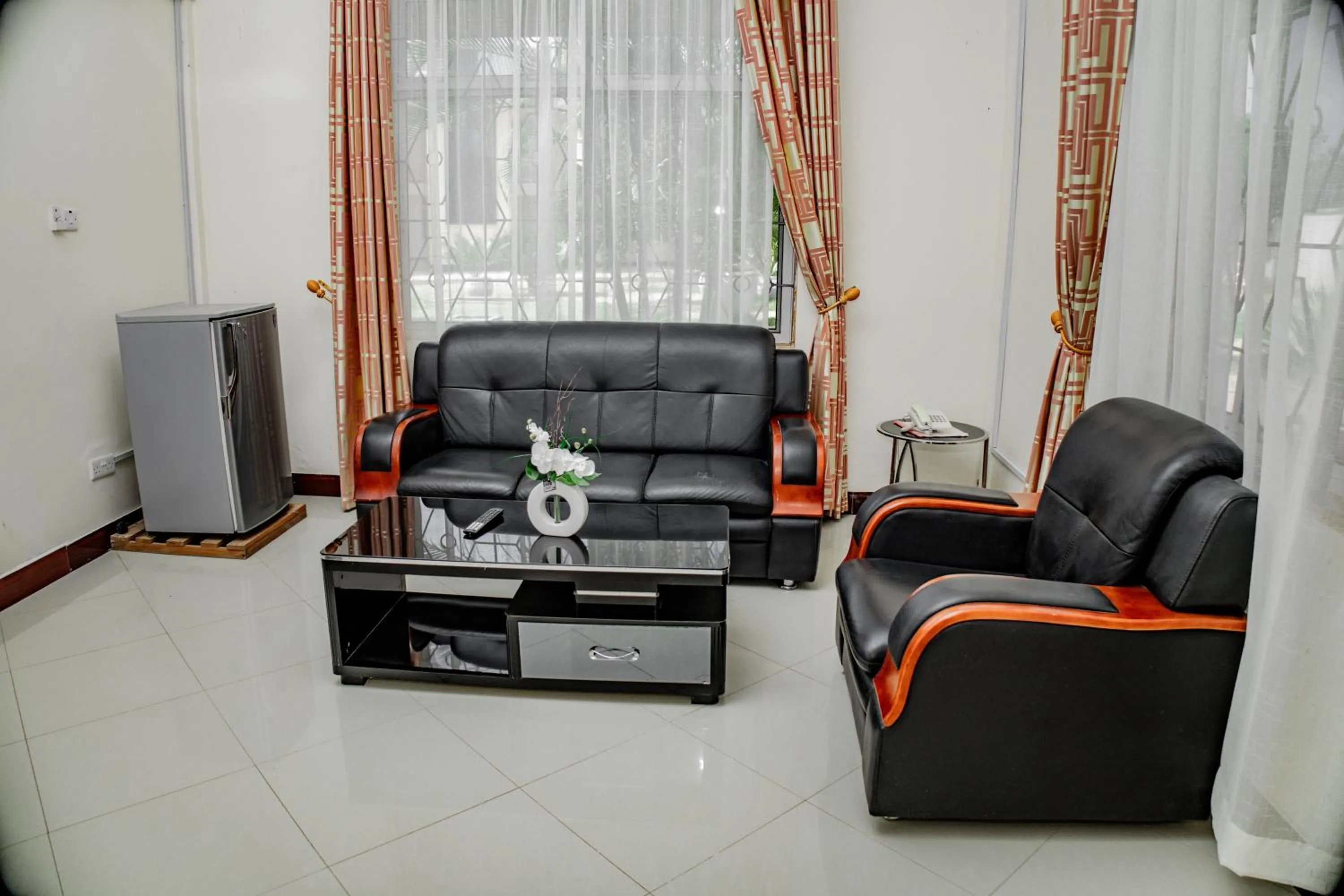 Seating area in Cashewnut Hotel