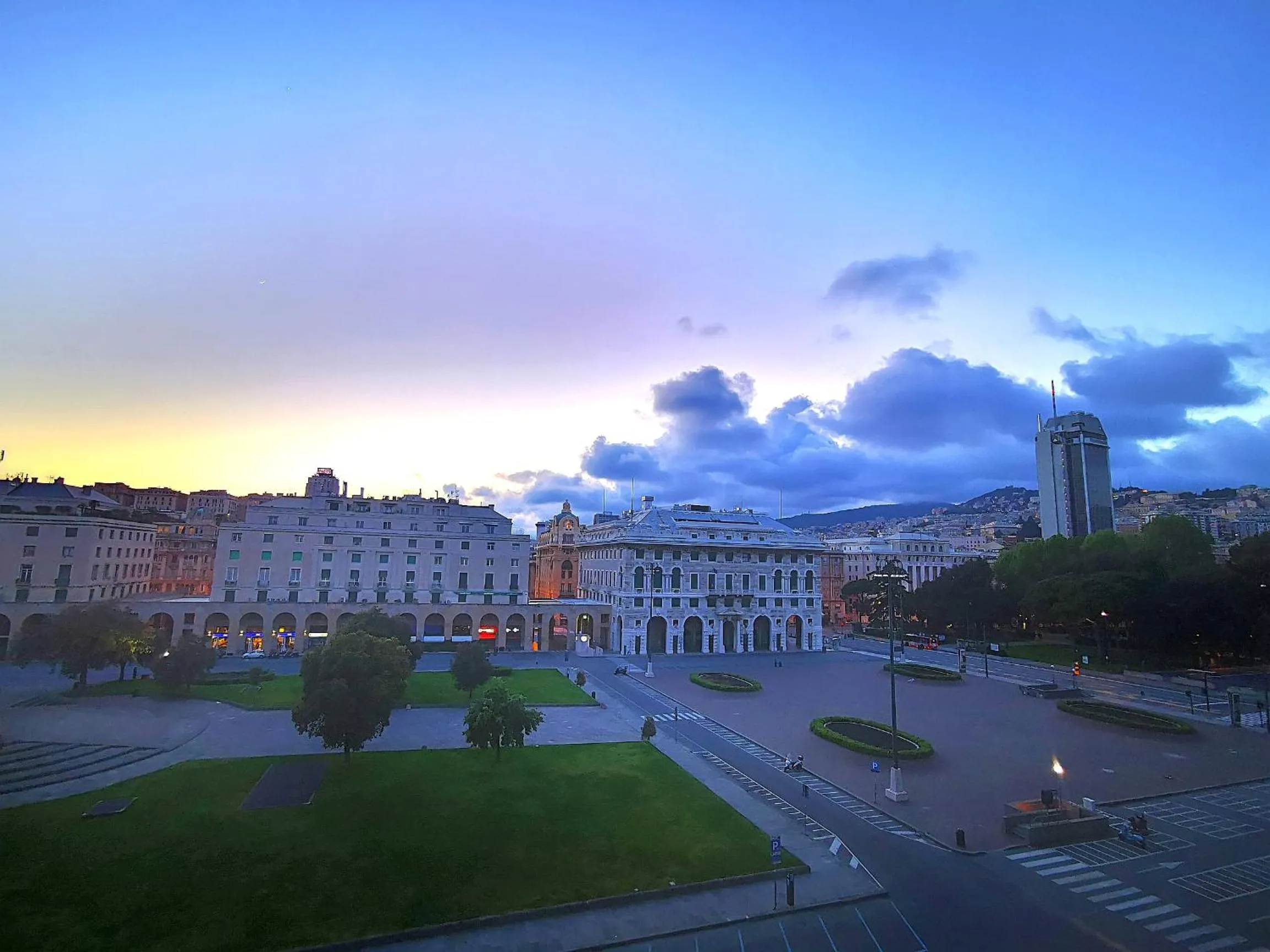 City view in B&B Piazza della Vittoria