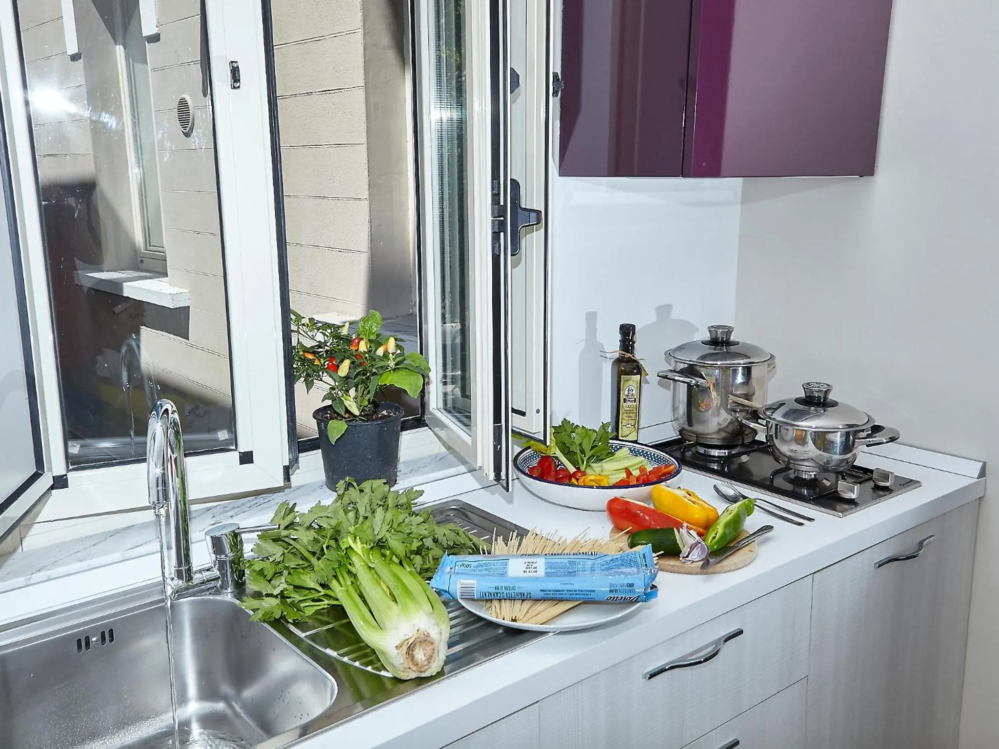 Living room in B&B le more