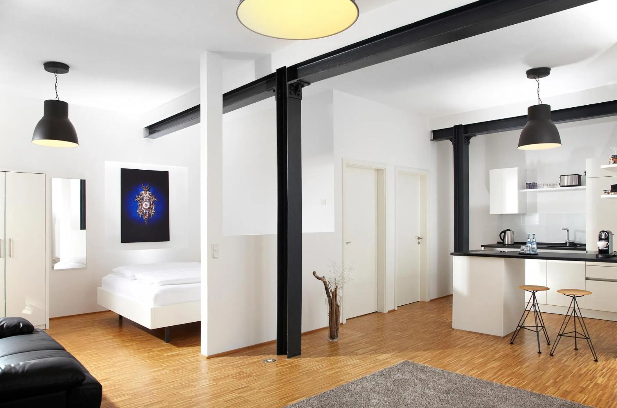 Photo of the whole room, Bed in Hotel Villa8