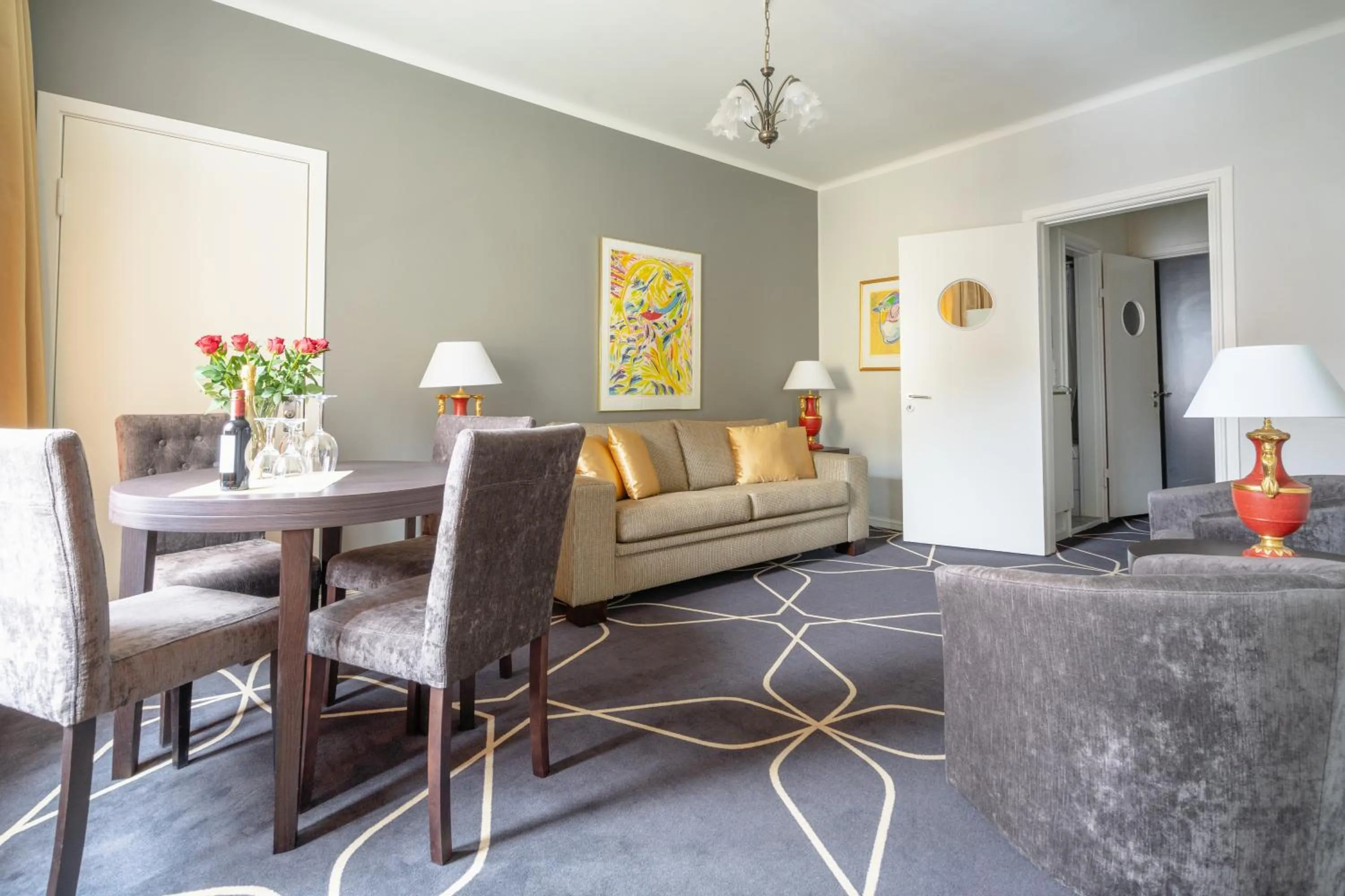 Living room in Hotel Dania