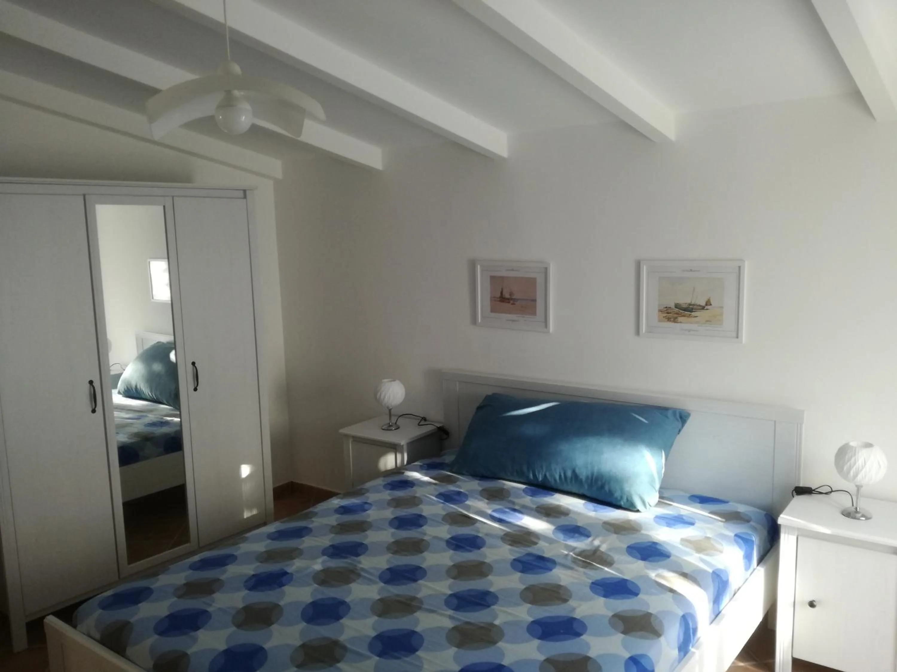 Bed in Villino L'Aranceto Sorrentino