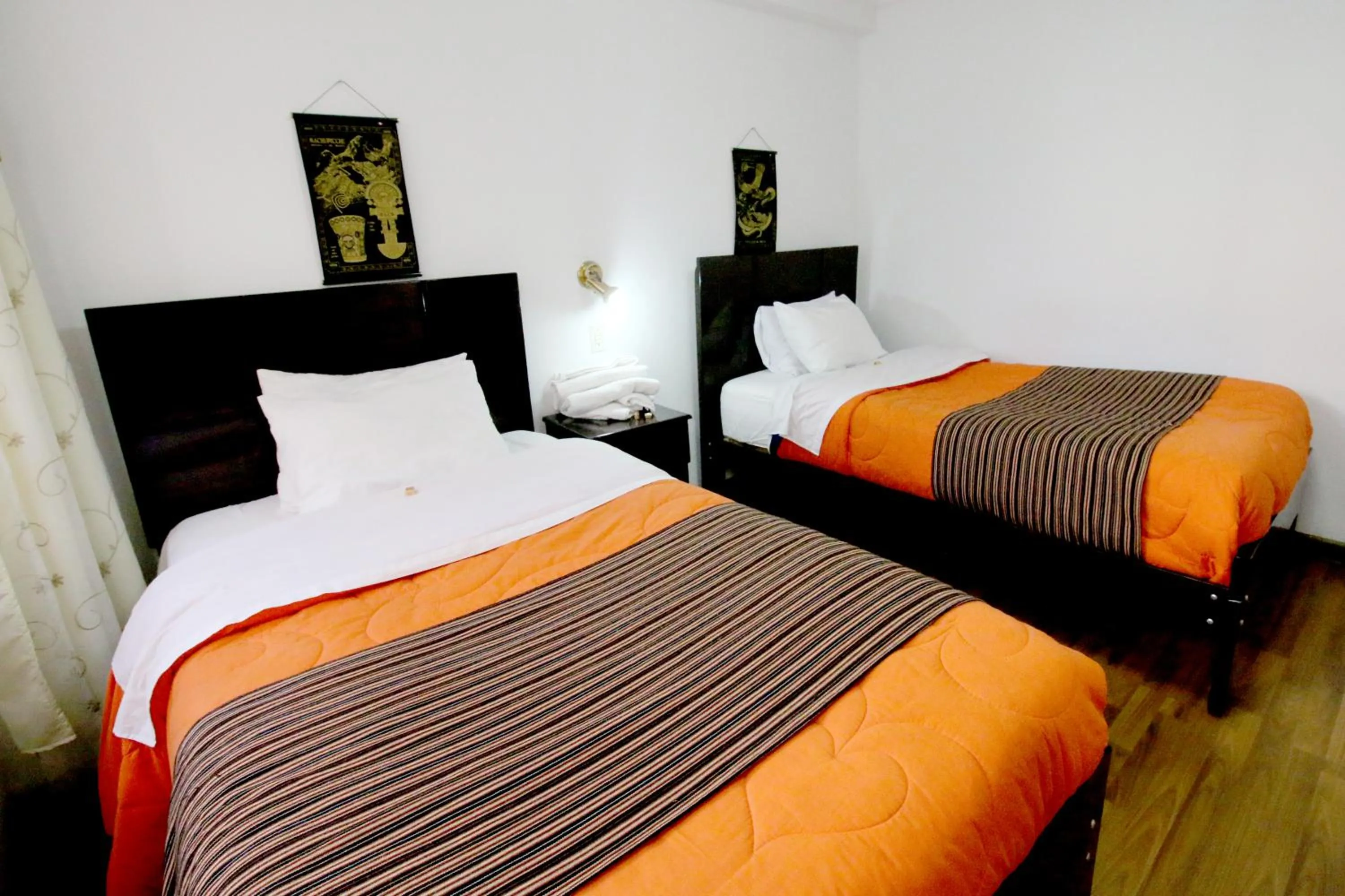 Bed in Hotel Peru Real